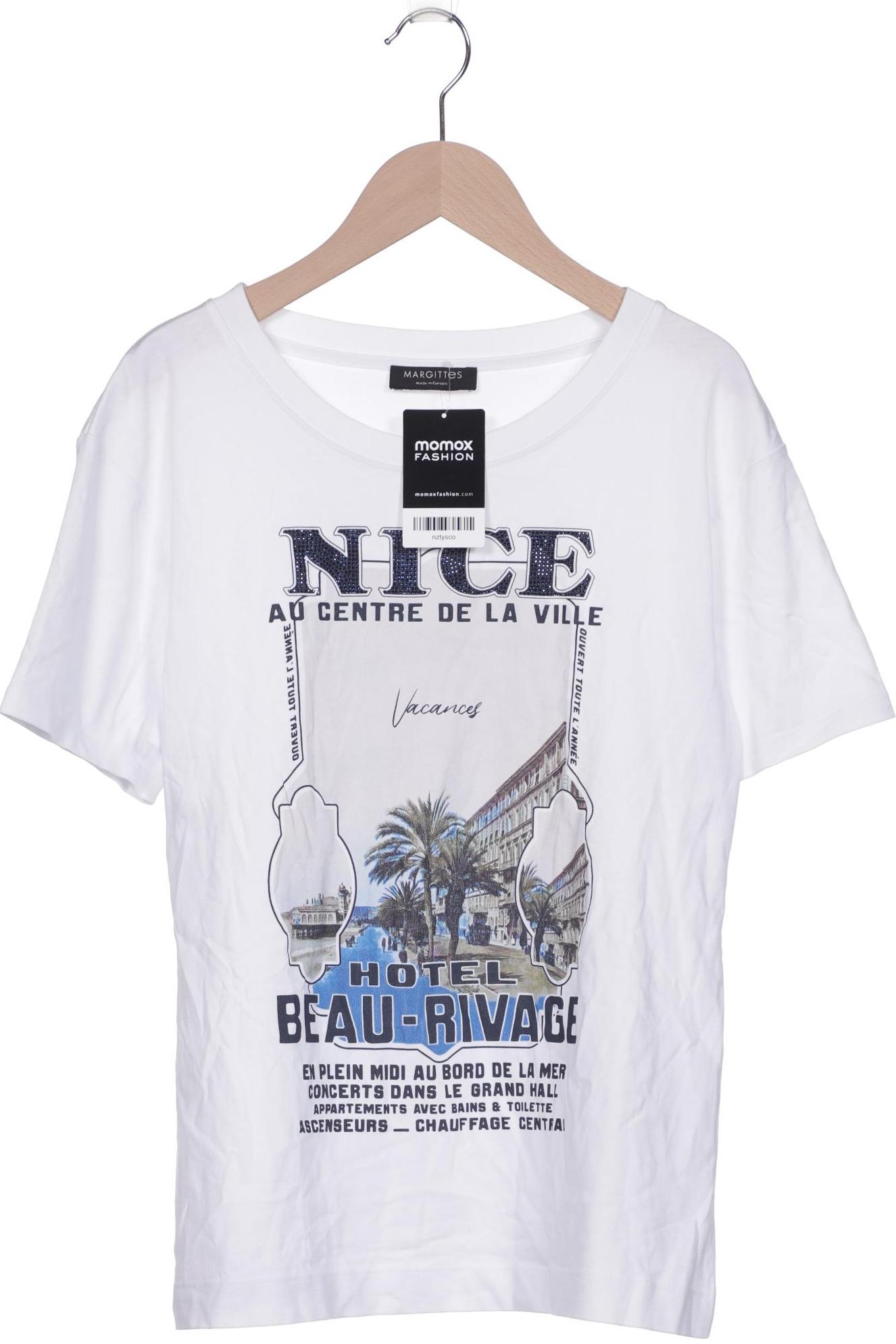 

MARGITTES Damen T-Shirt, weiß