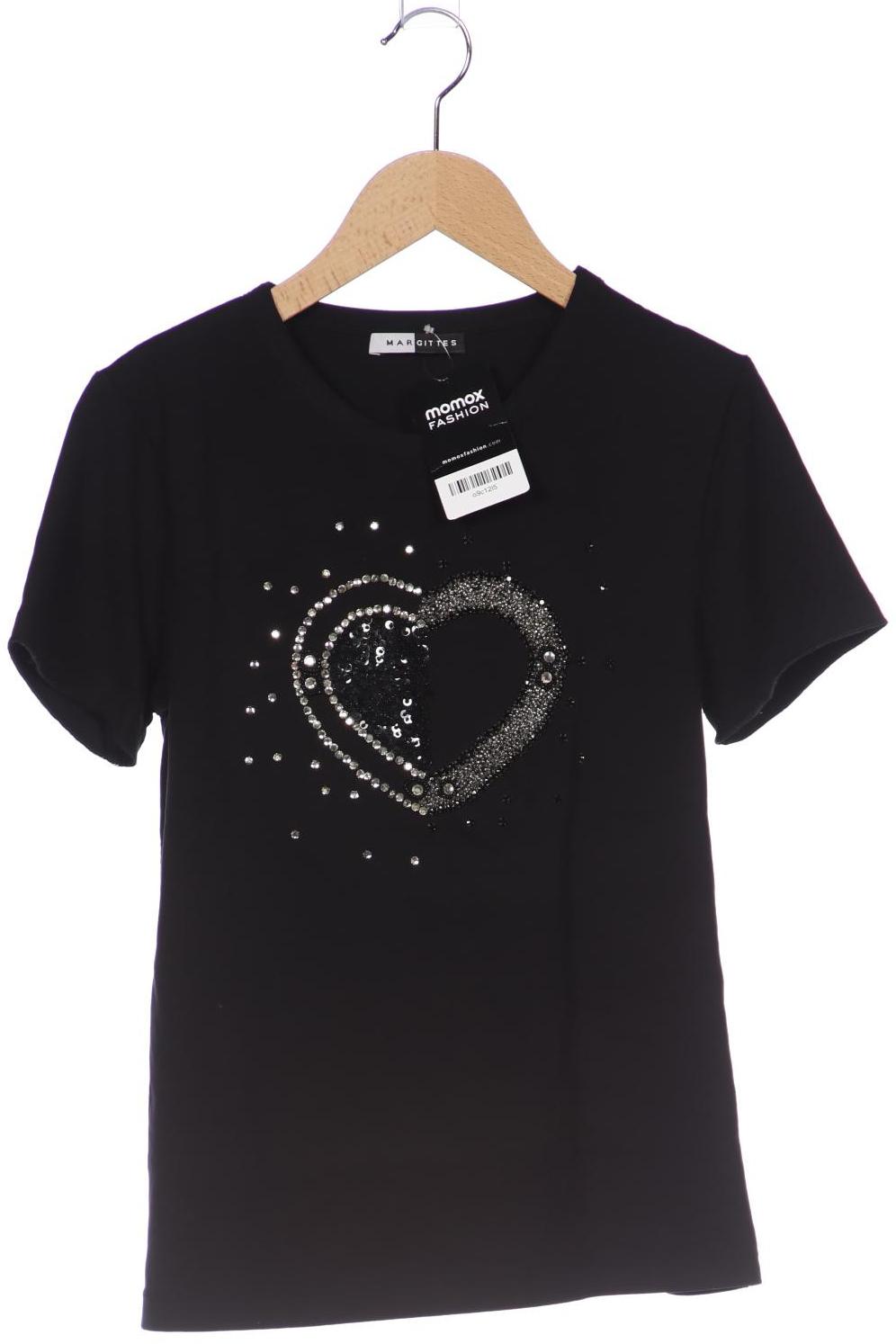 

Margittes Damen T-Shirt, schwarz, Gr. 40
