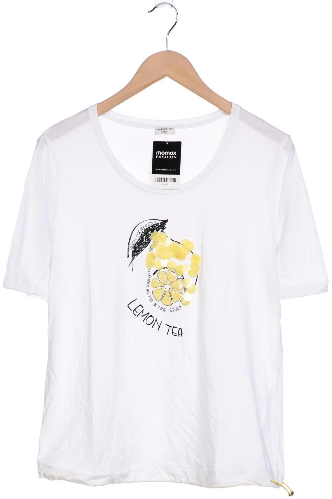 

Margittes Damen T-Shirt, weiß, Gr. 42