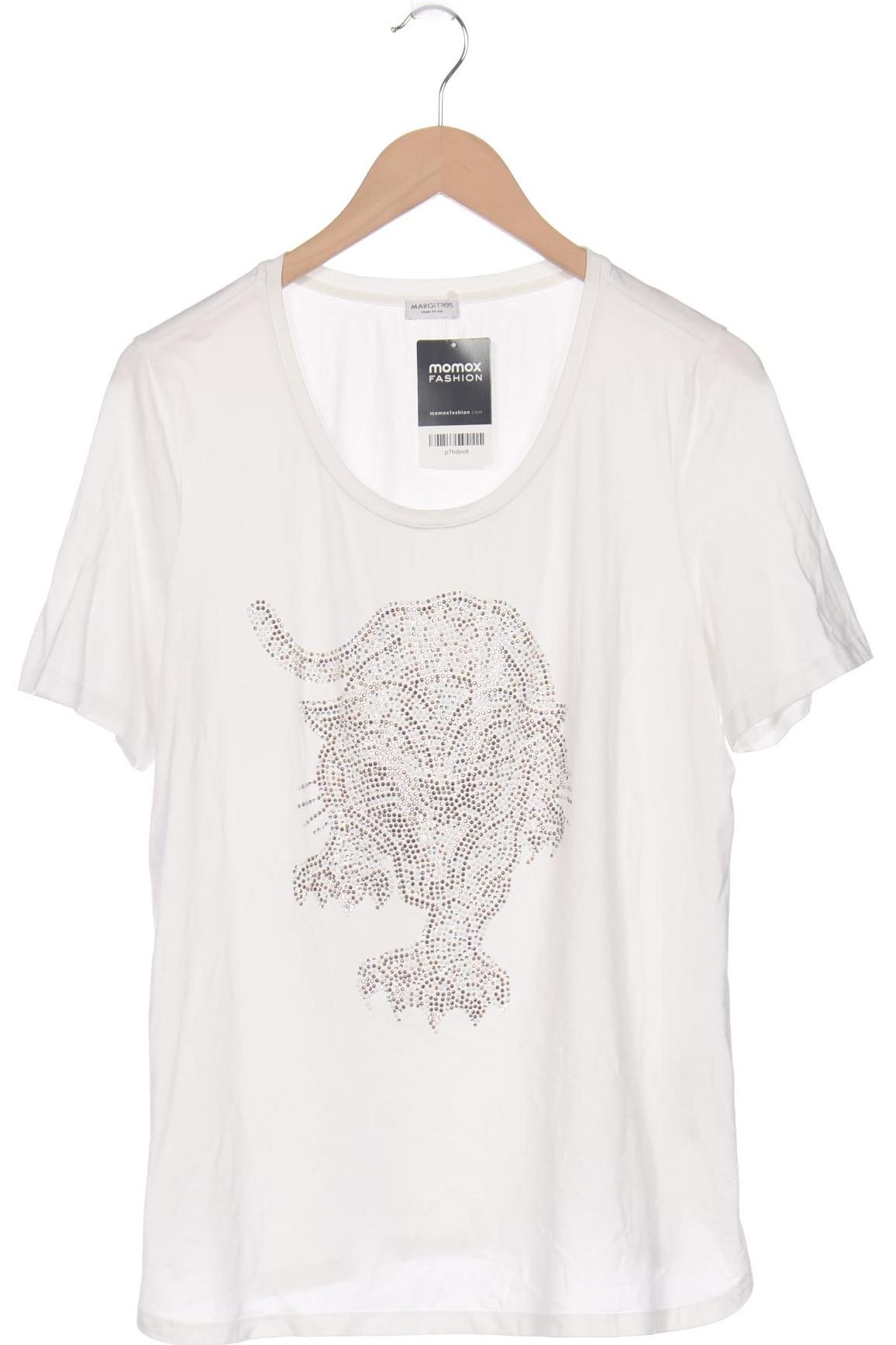 

Margittes Damen T-Shirt, weiß, Gr. 42