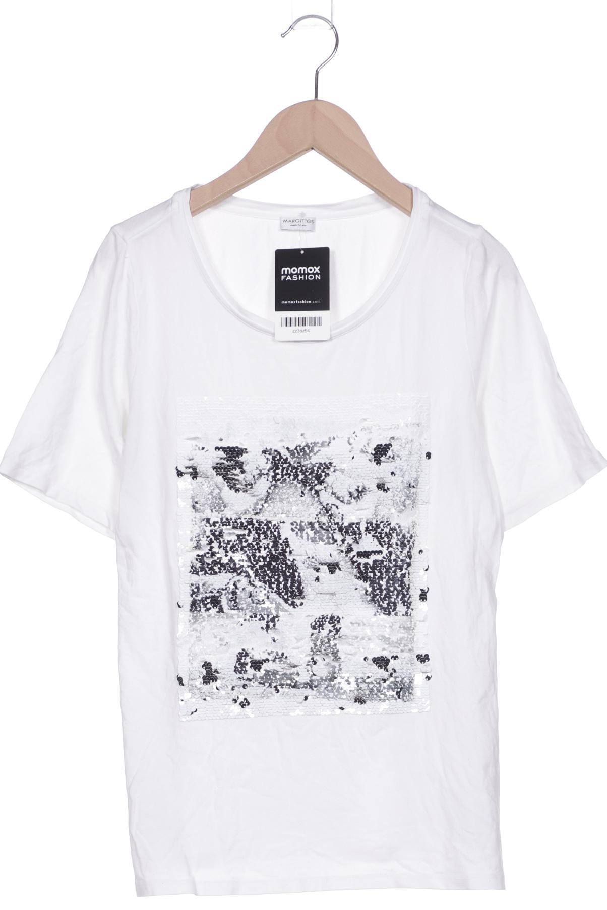 

Margittes Damen T-Shirt, weiß, Gr. 38