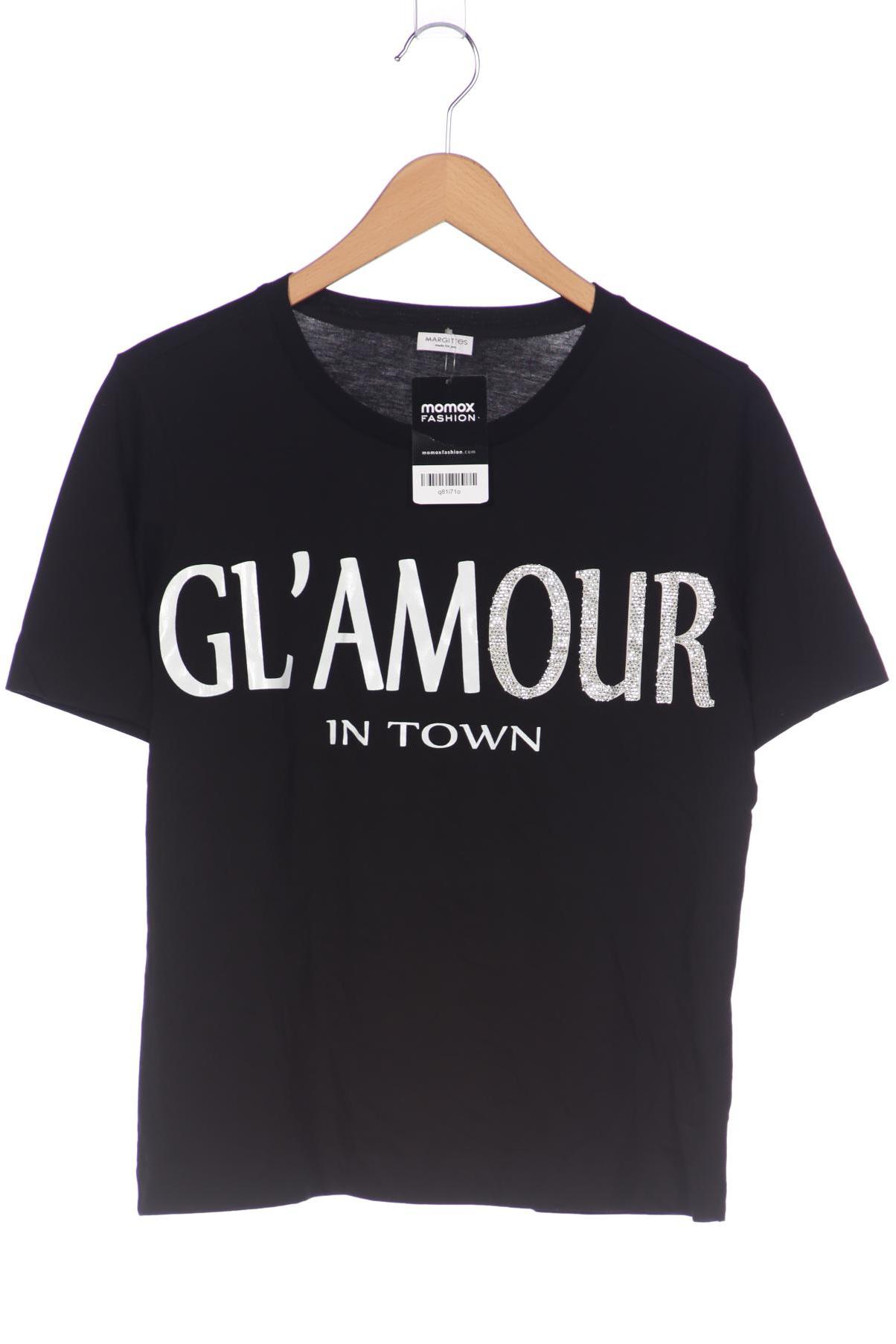 

Margittes Damen T-Shirt, schwarz, Gr. 36