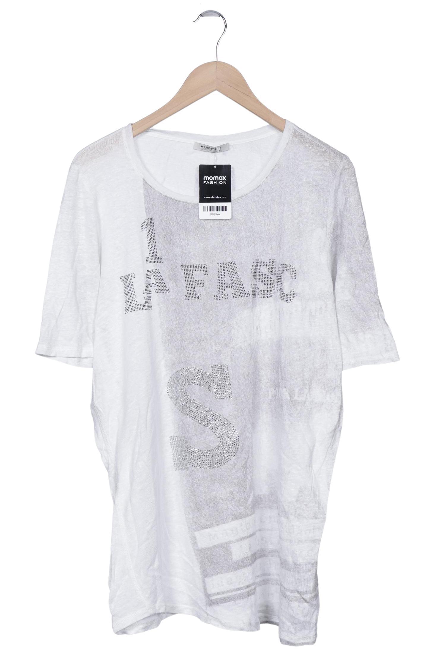 

Margittes Damen T-Shirt, weiß, Gr. 42