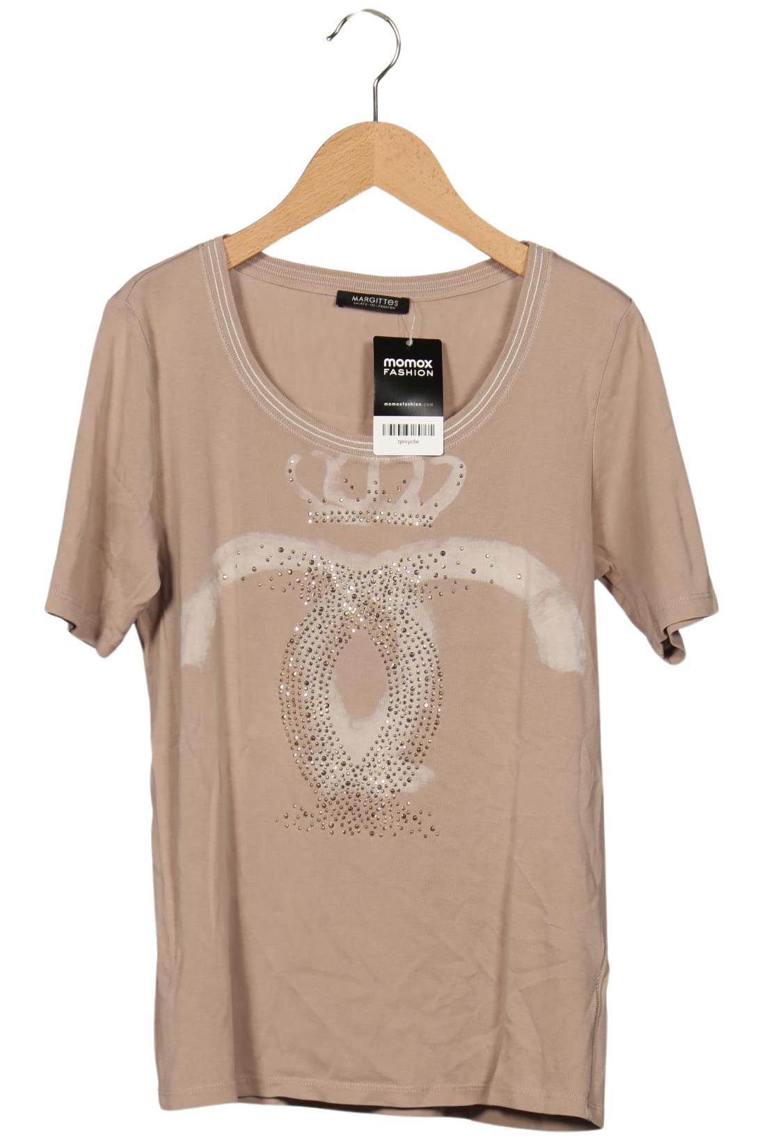 

Margittes Damen T-Shirt, beige, Gr. 40
