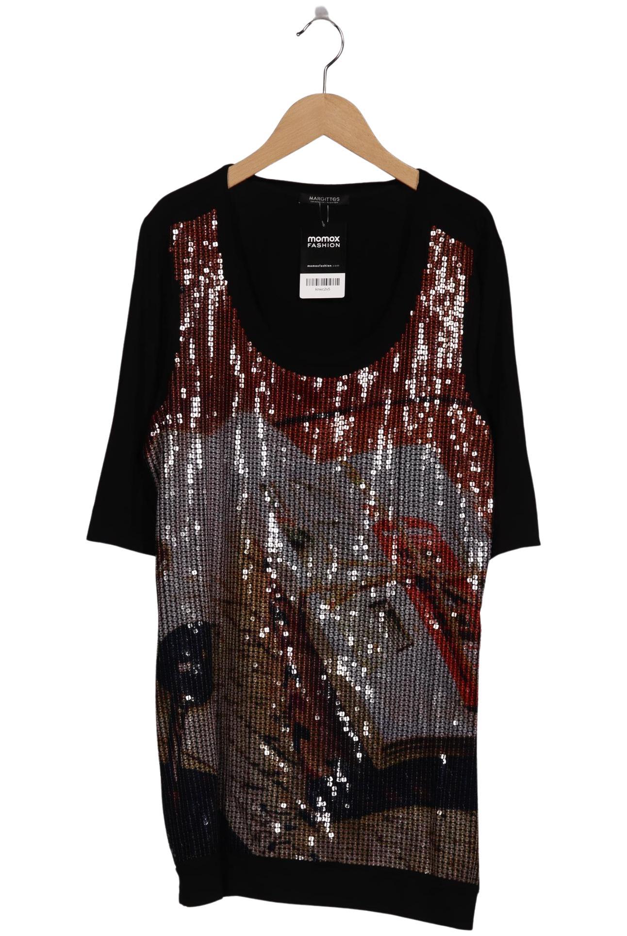 

Margittes Damen T-Shirt, schwarz, Gr. 42