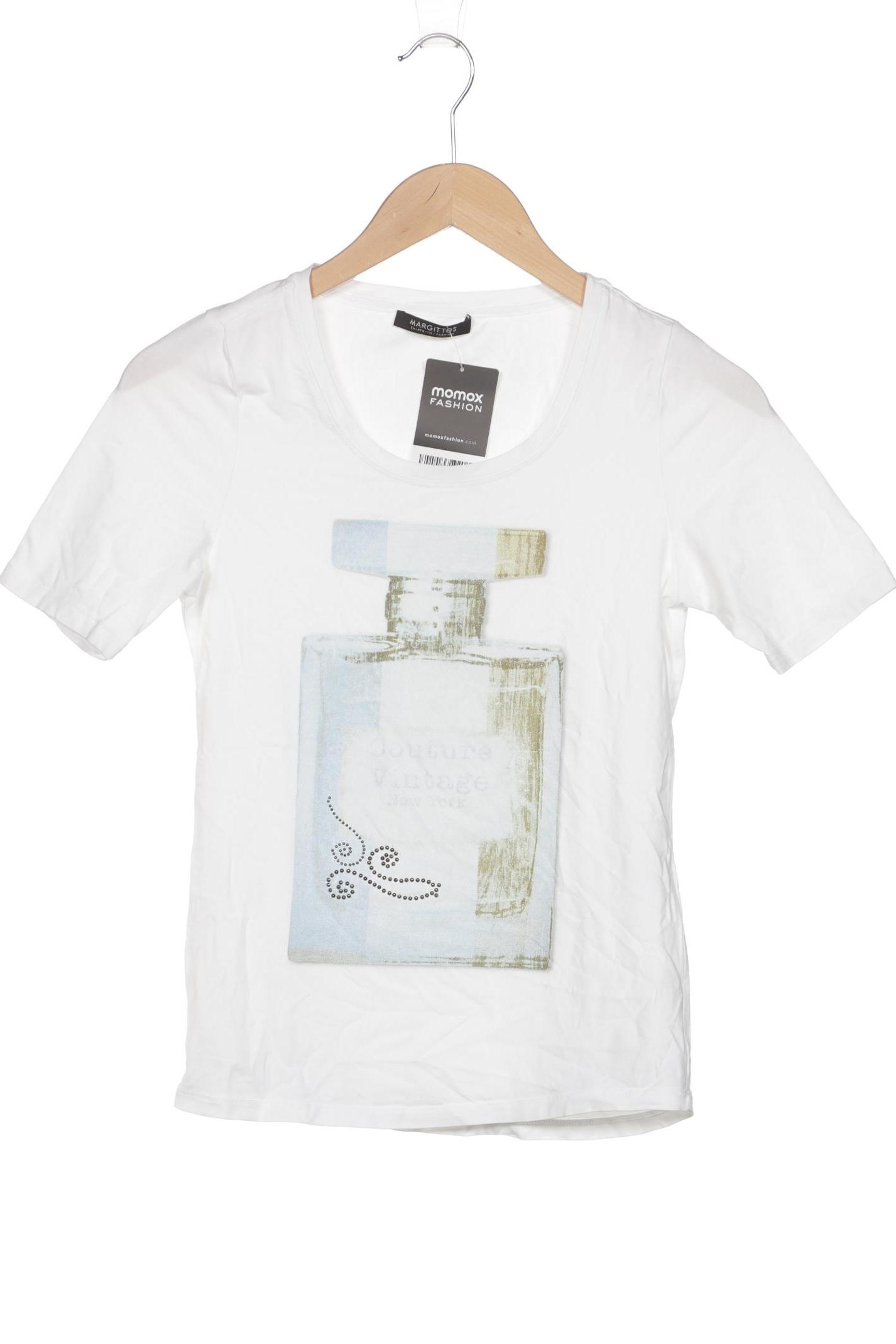 

Margittes Damen T-Shirt, weiß, Gr. 34