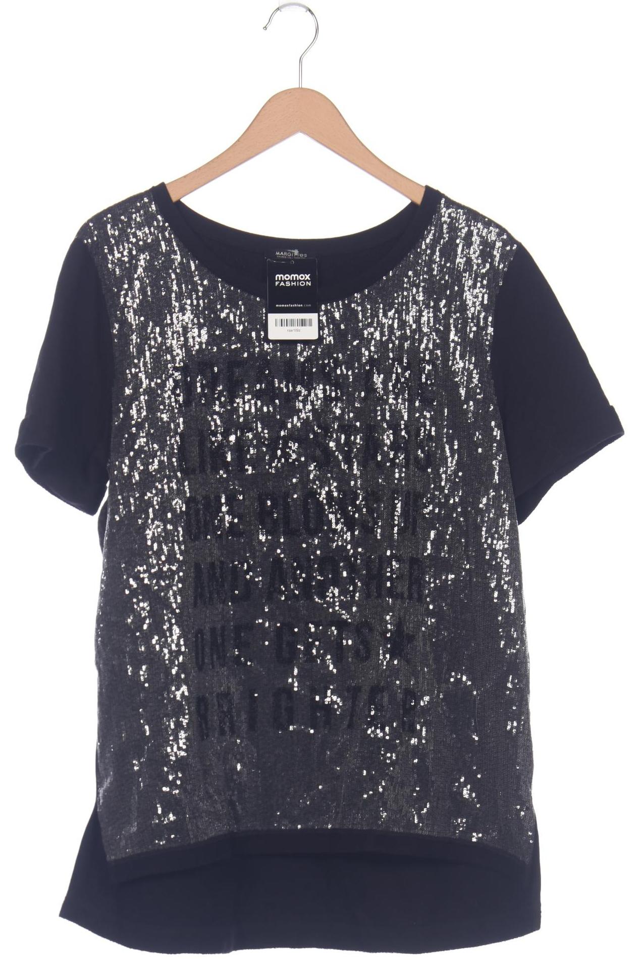 

Margittes Damen T-Shirt, schwarz, Gr. 42