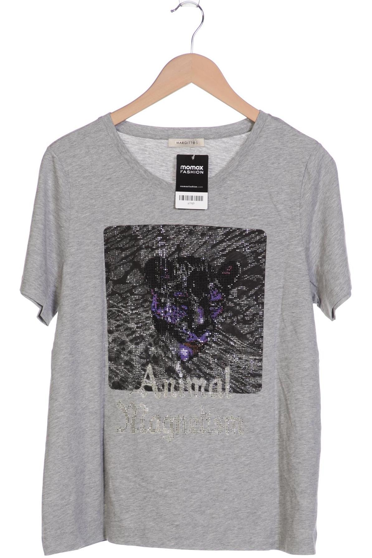 

Margittes Damen T-Shirt, grau, Gr. 42
