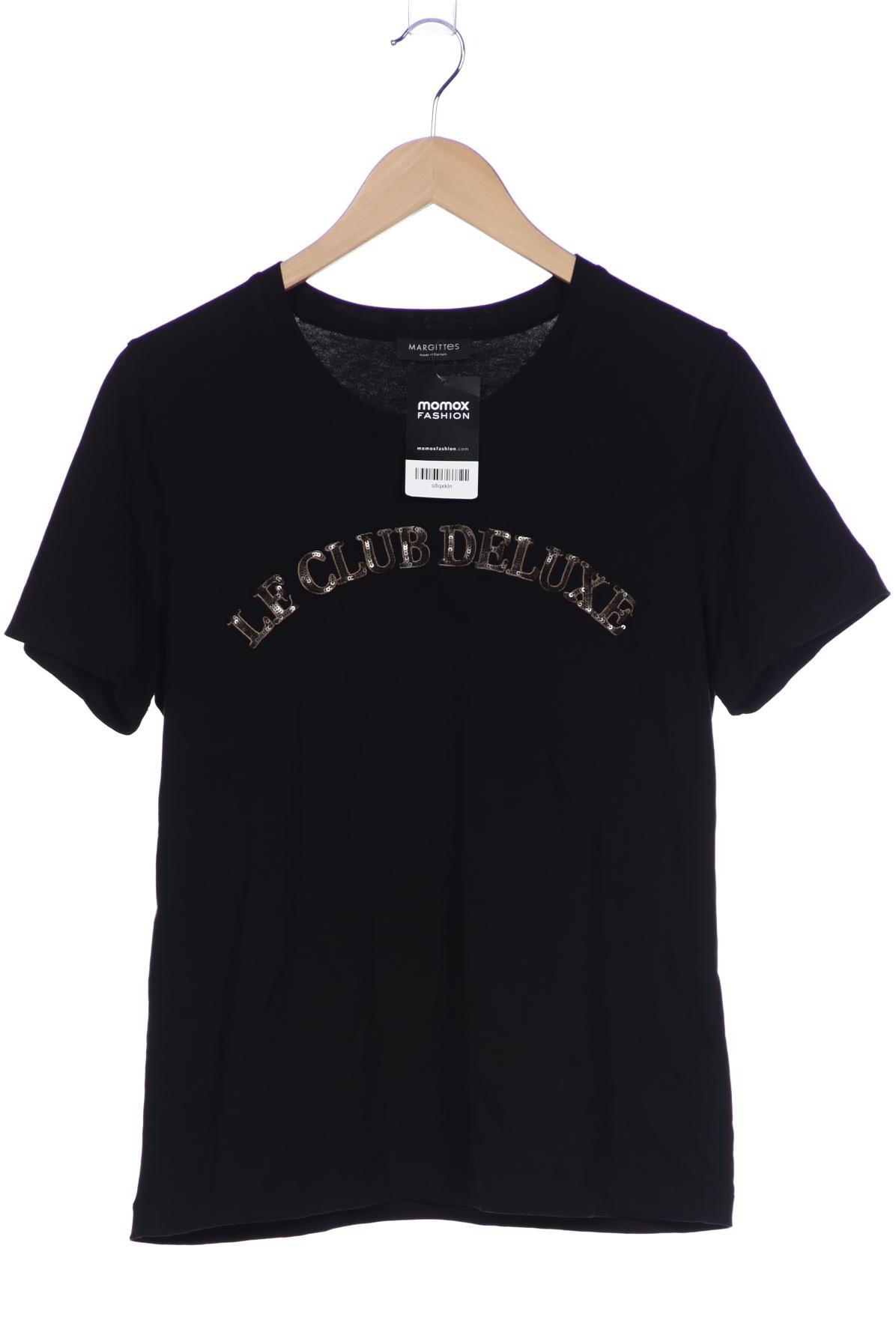 

Margittes Damen T-Shirt, schwarz, Gr. 42