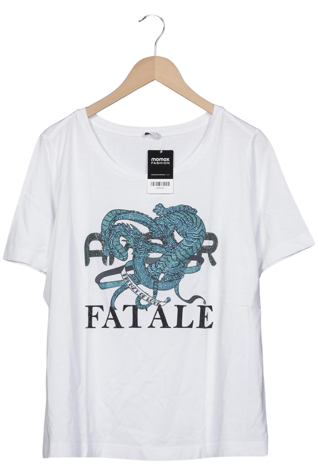 

Margittes Damen T-Shirt, weiß, Gr. 46
