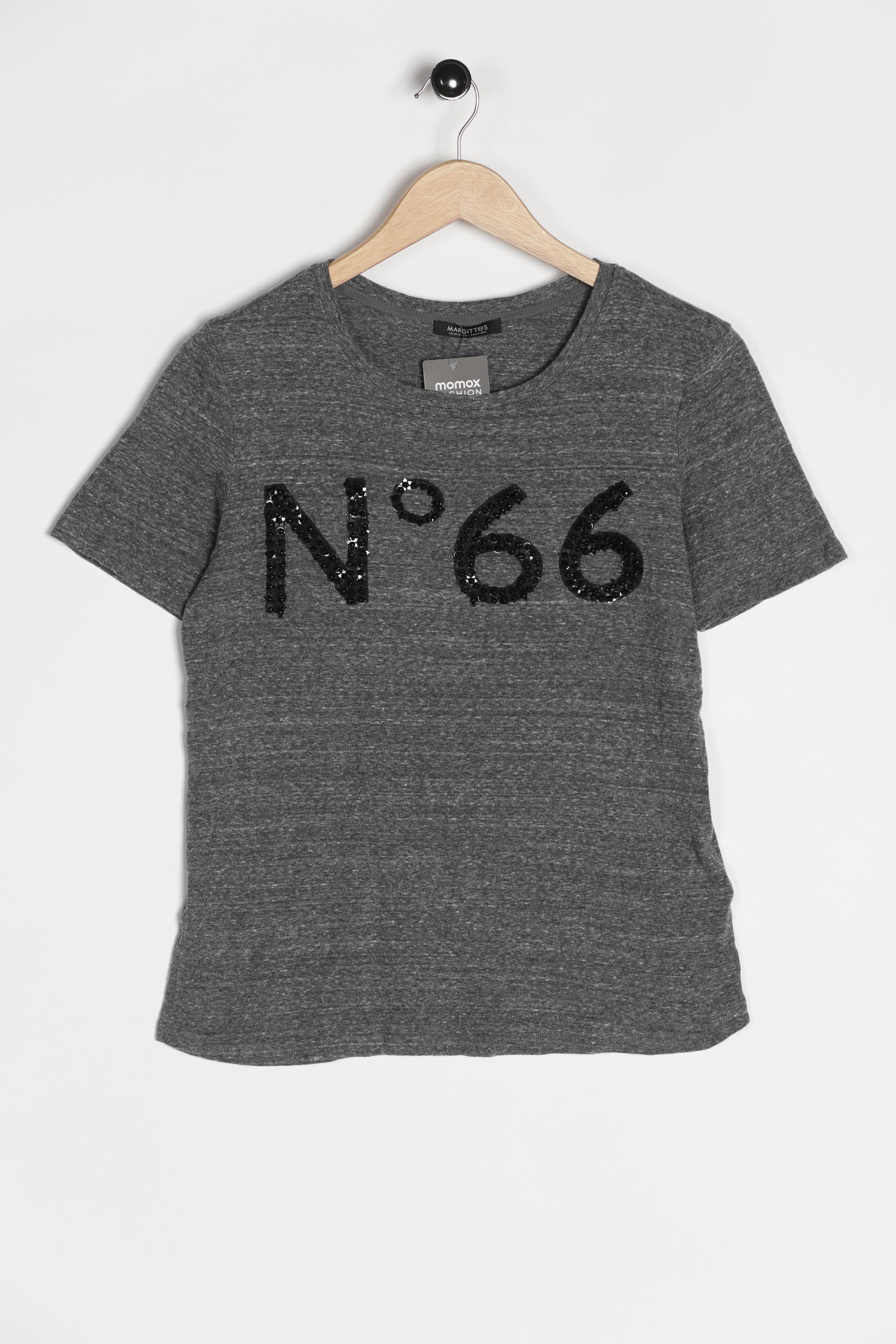 

Margittes Damen T-Shirt, grau, Gr. 34