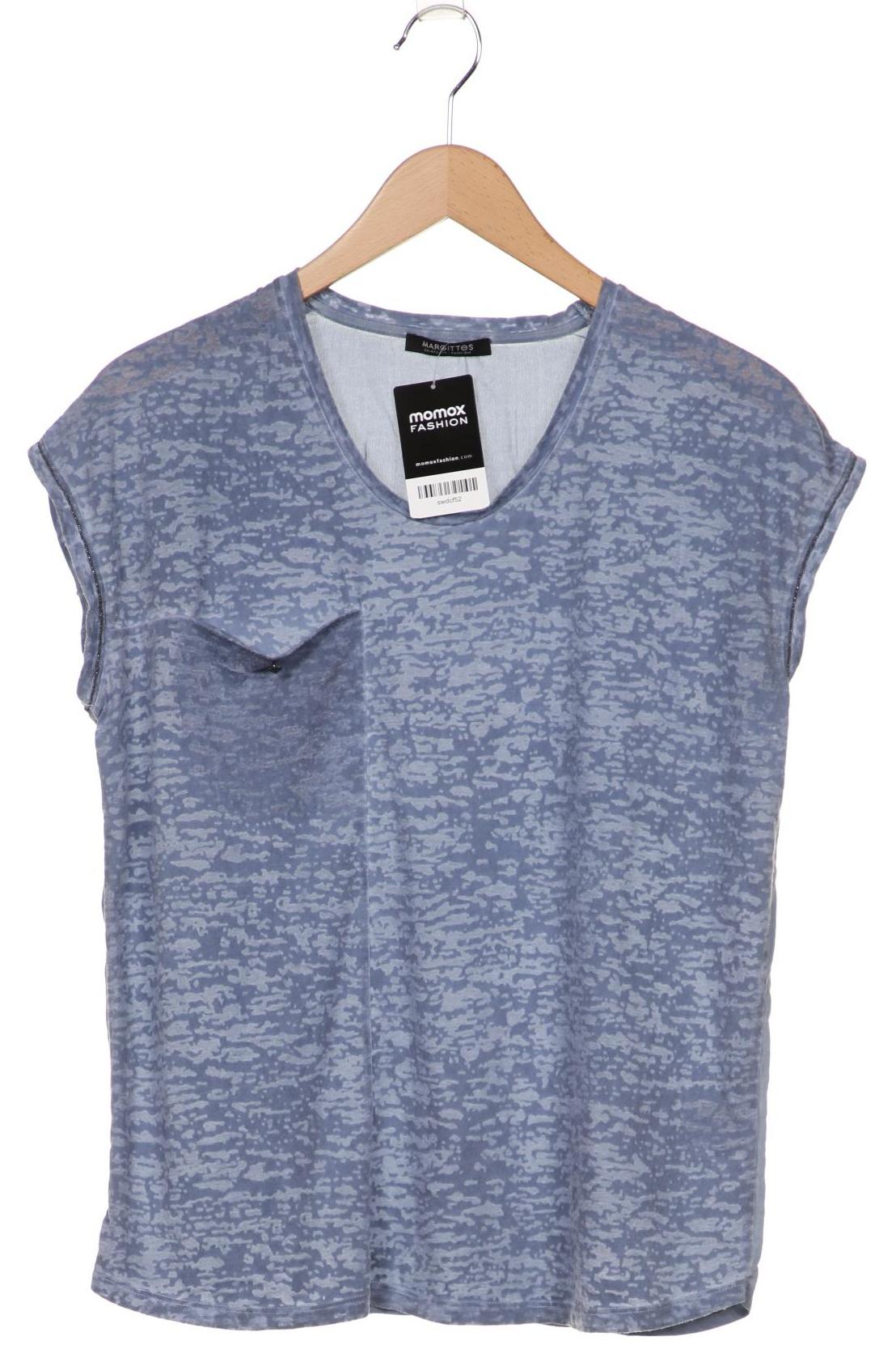 

MARGITTES Damen T-Shirt, blau
