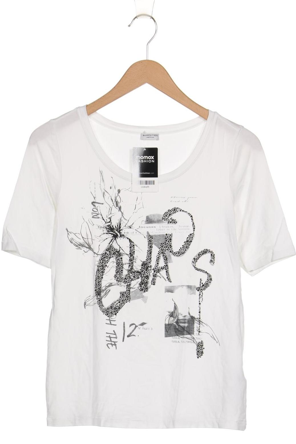 

Margittes Damen T-Shirt, weiß, Gr. 36