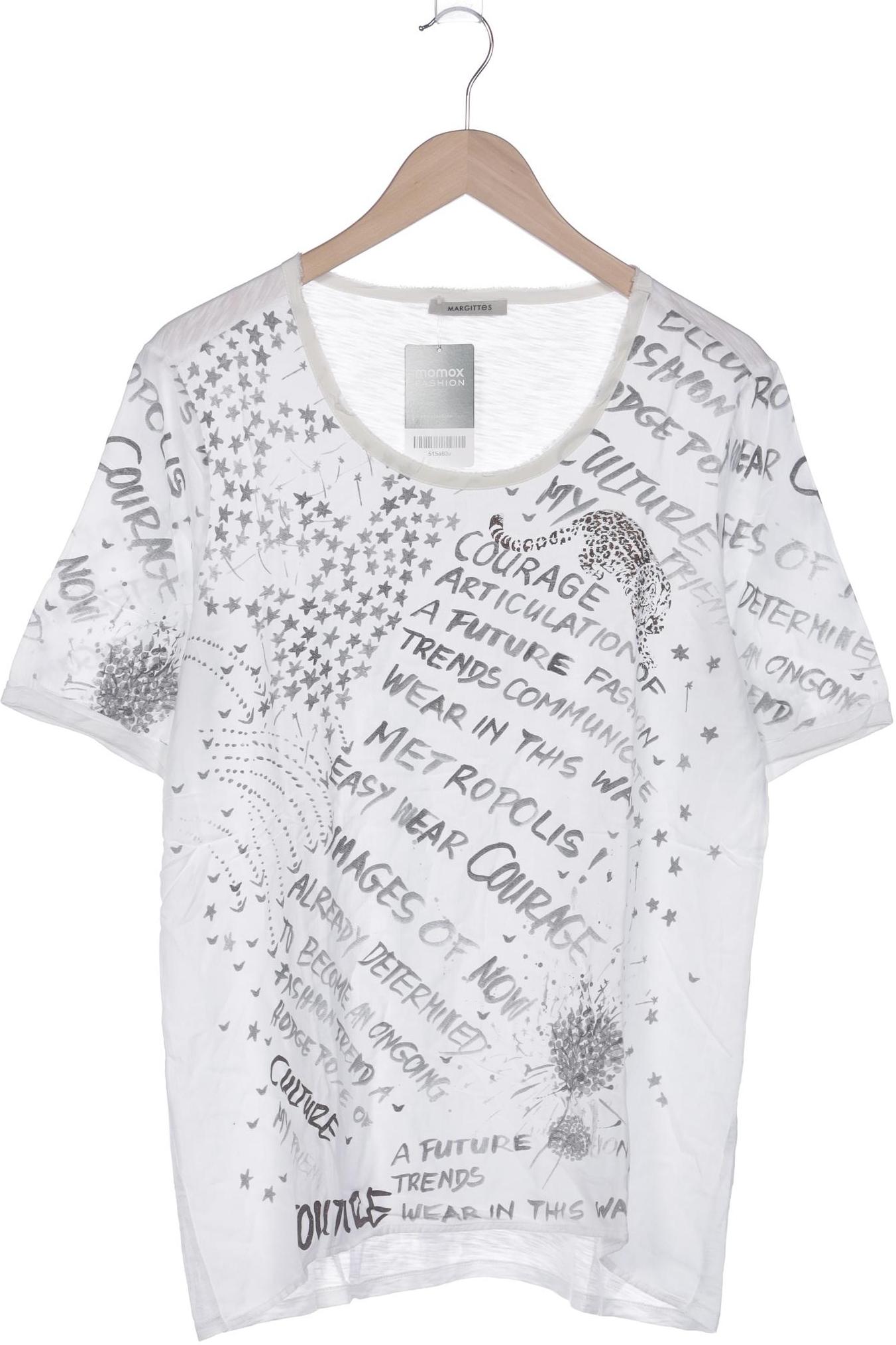 

Margittes Damen T-Shirt, weiß, Gr. 42