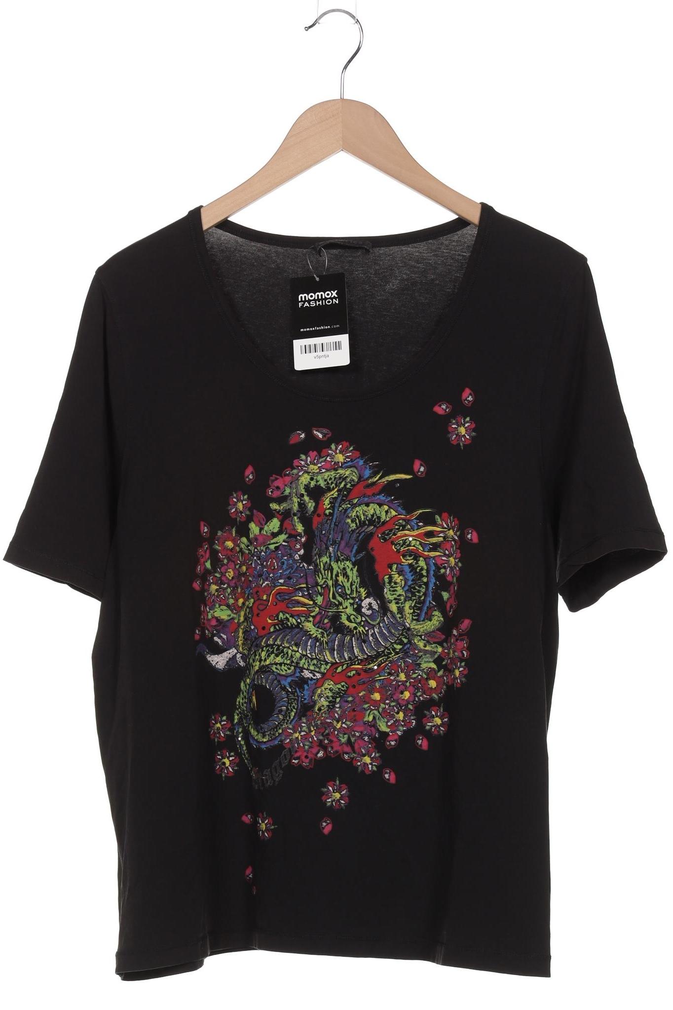 

Margittes Damen T-Shirt, schwarz, Gr. 46
