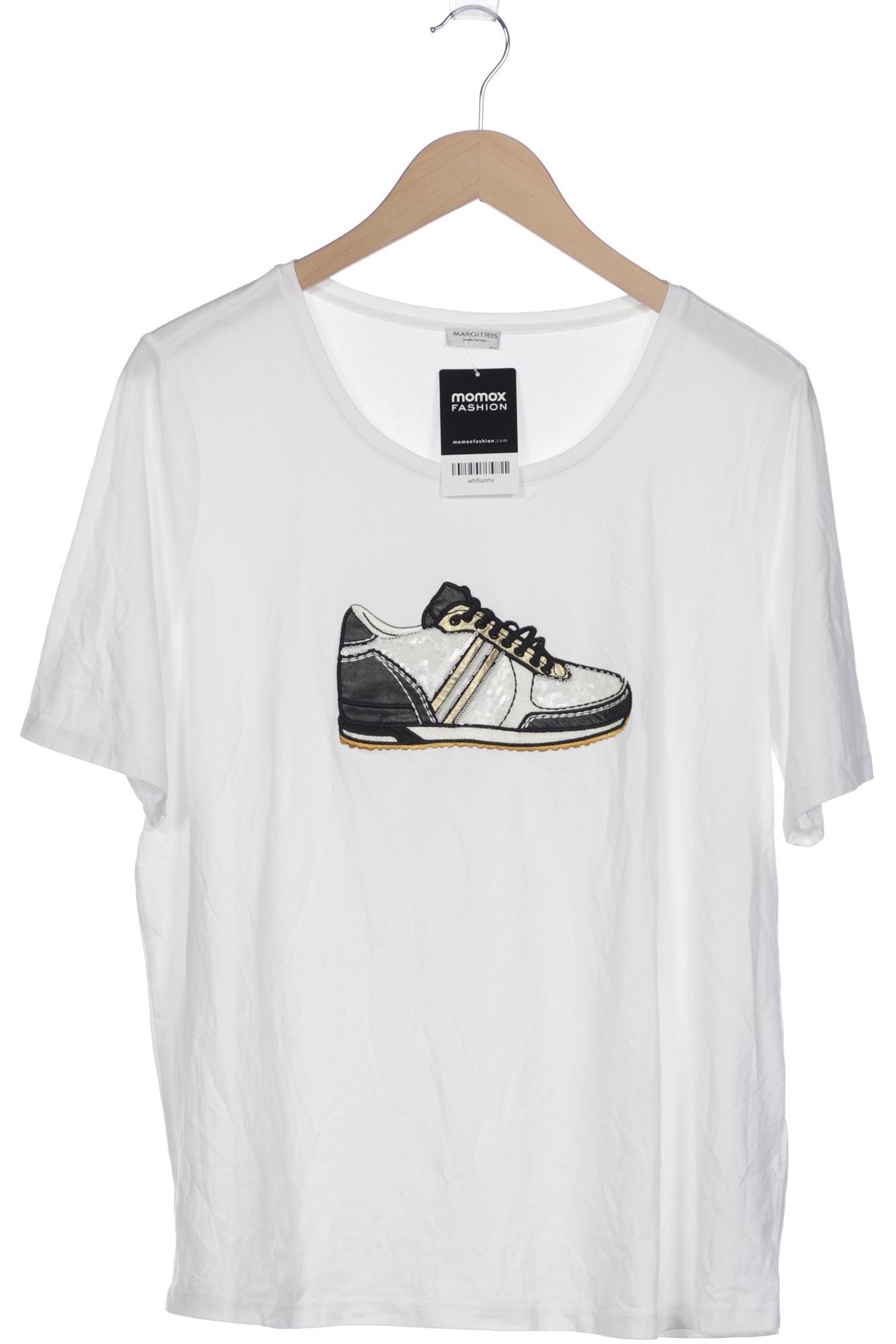 

Margittes Damen T-Shirt, weiß, Gr. 44