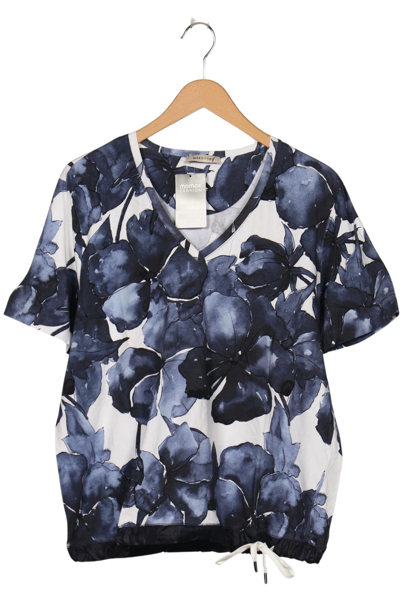 

Margittes Damen T-Shirt, marineblau, Gr. 48