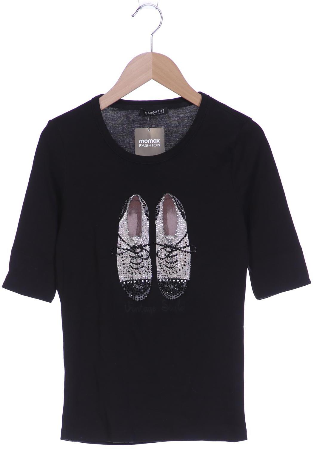 

MARGITTES Damen T-Shirt, schwarz
