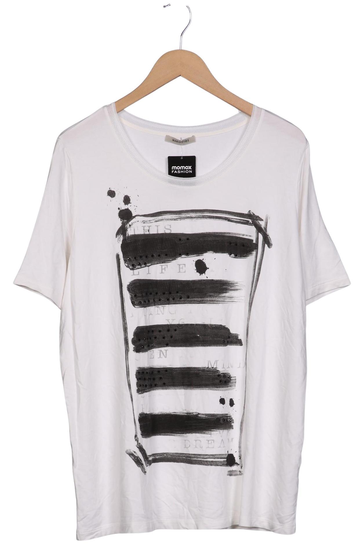 

Margittes Damen T-Shirt, weiß, Gr. 48