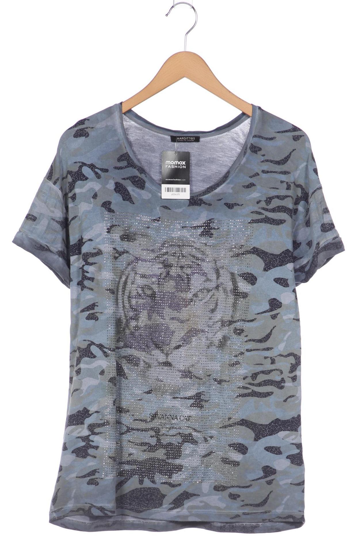 

Margittes Damen T-Shirt, blau, Gr. 40