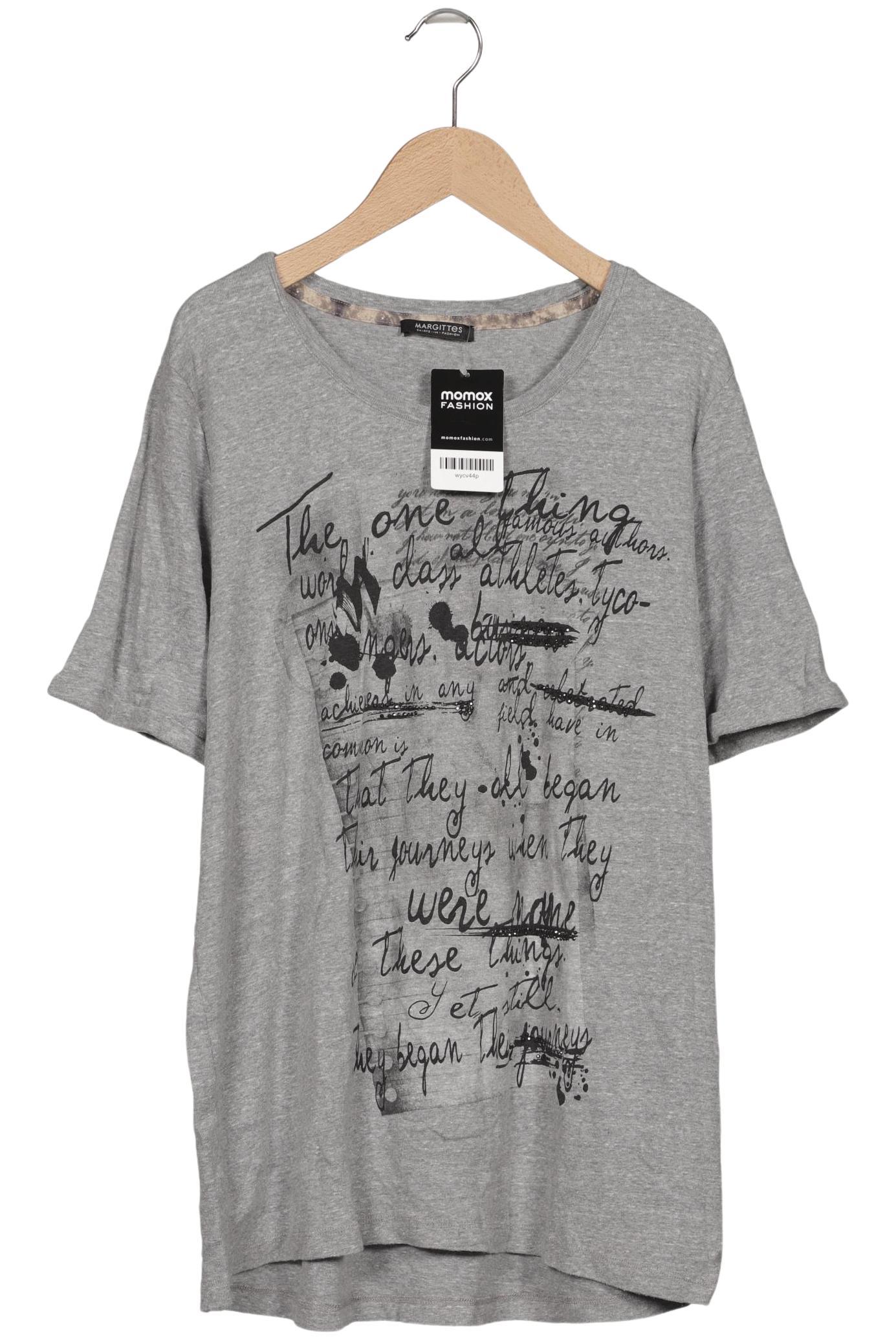 

Margittes Damen T-Shirt, grau, Gr. 44