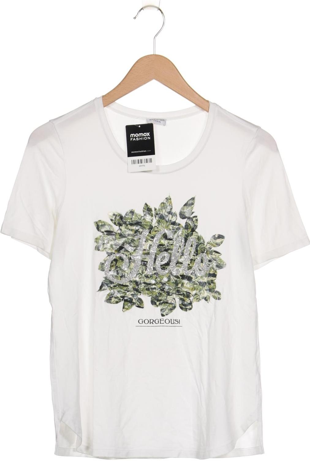 

Margittes Damen T-Shirt, weiß, Gr. 34