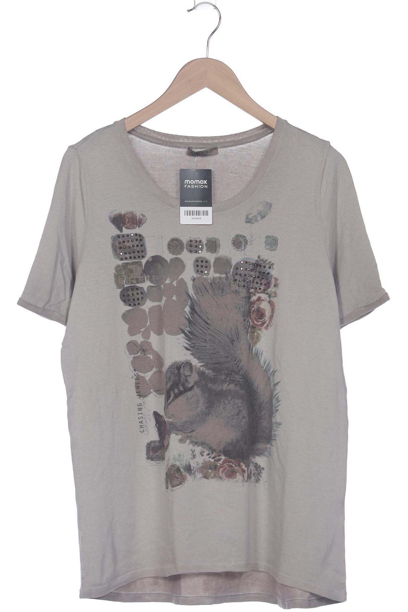 

Margittes Damen T-Shirt, grau, Gr. 42