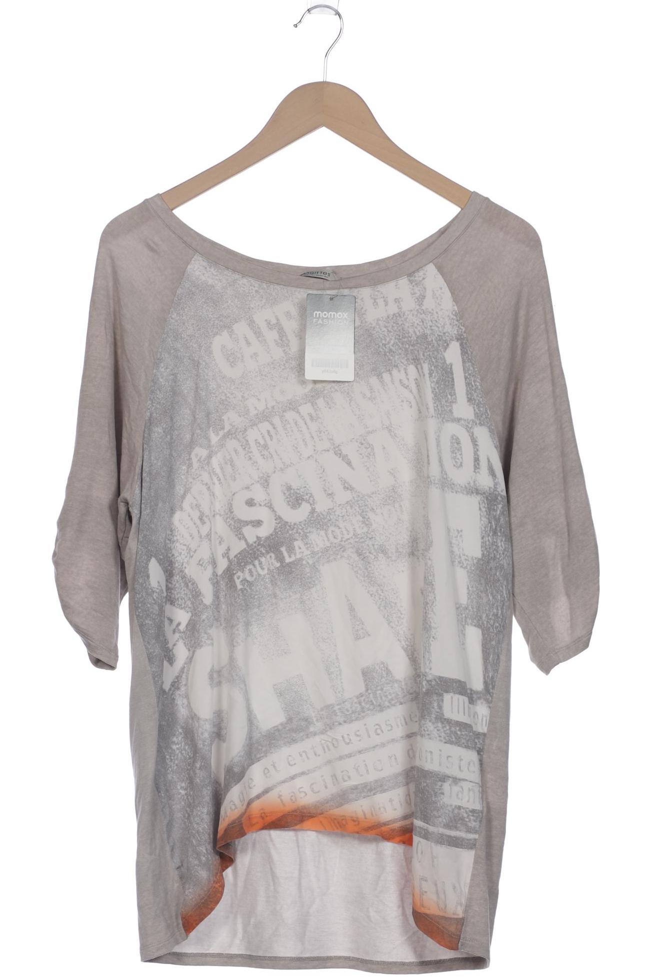 

Margittes Damen T-Shirt, grau, Gr. 44