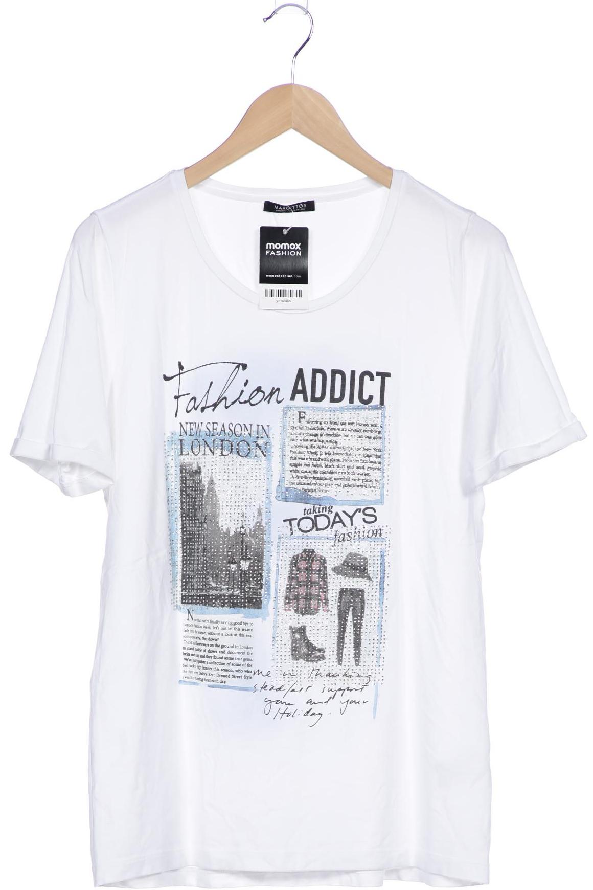 

Margittes Damen T-Shirt, weiß, Gr. 44