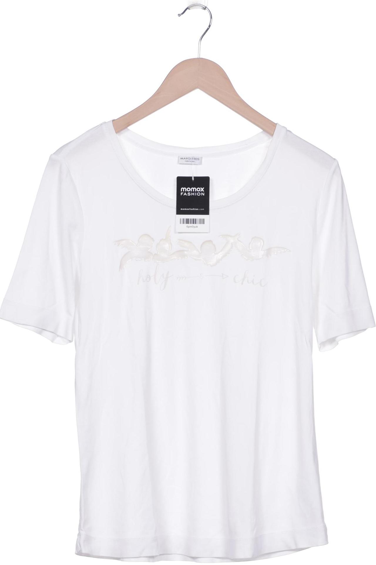 

Margittes Damen T-Shirt, weiß, Gr. 42