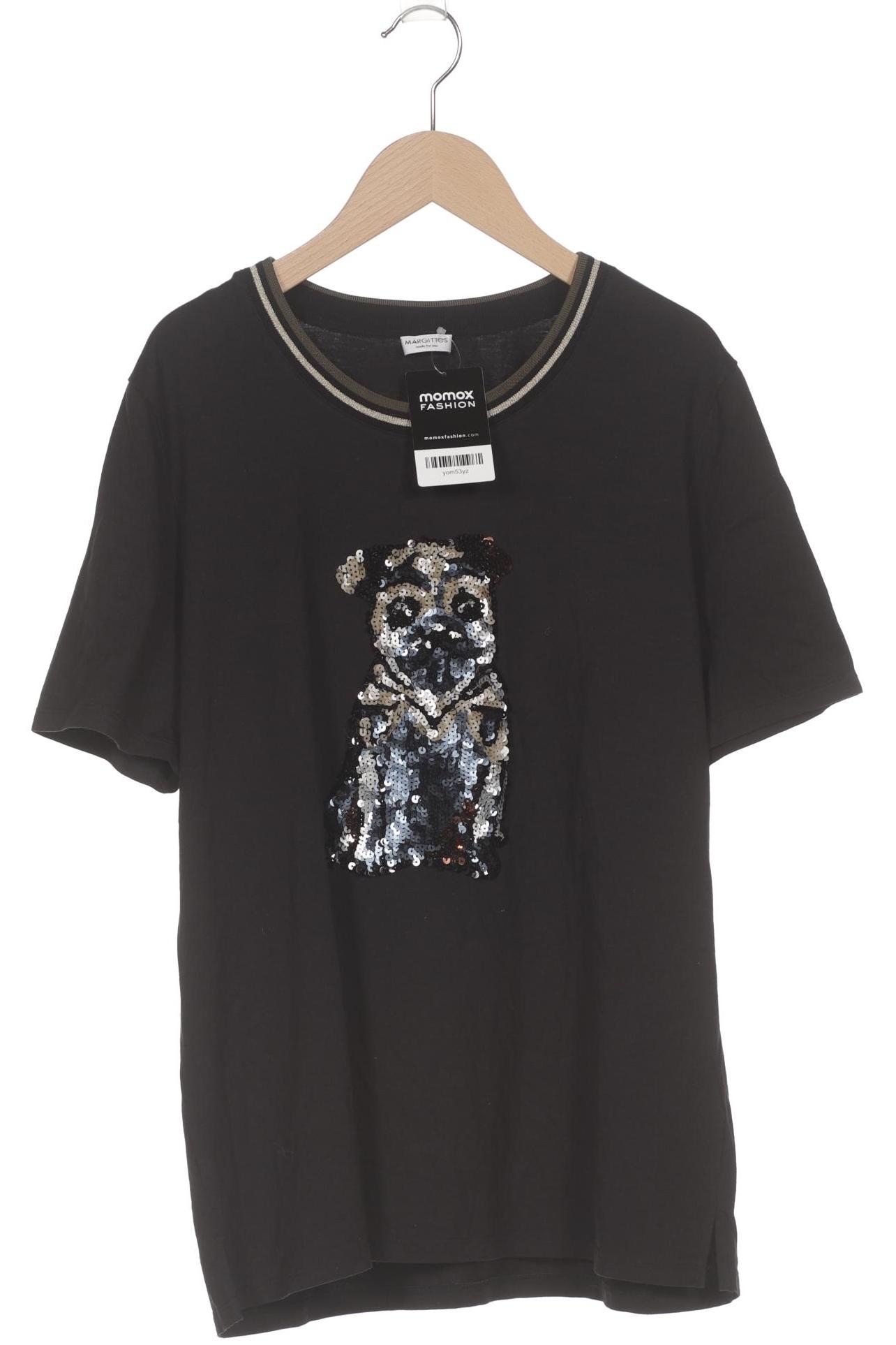 

Margittes Damen T-Shirt, schwarz, Gr. 40