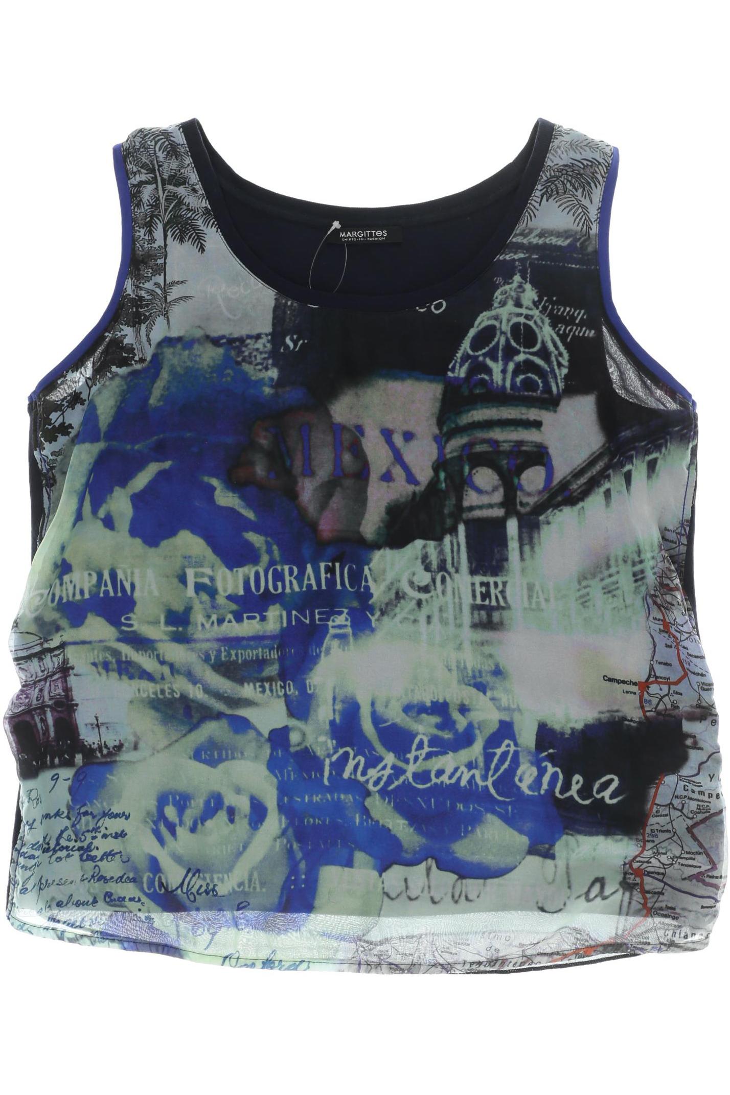 

Margittes Damen Top, blau, Gr. 40