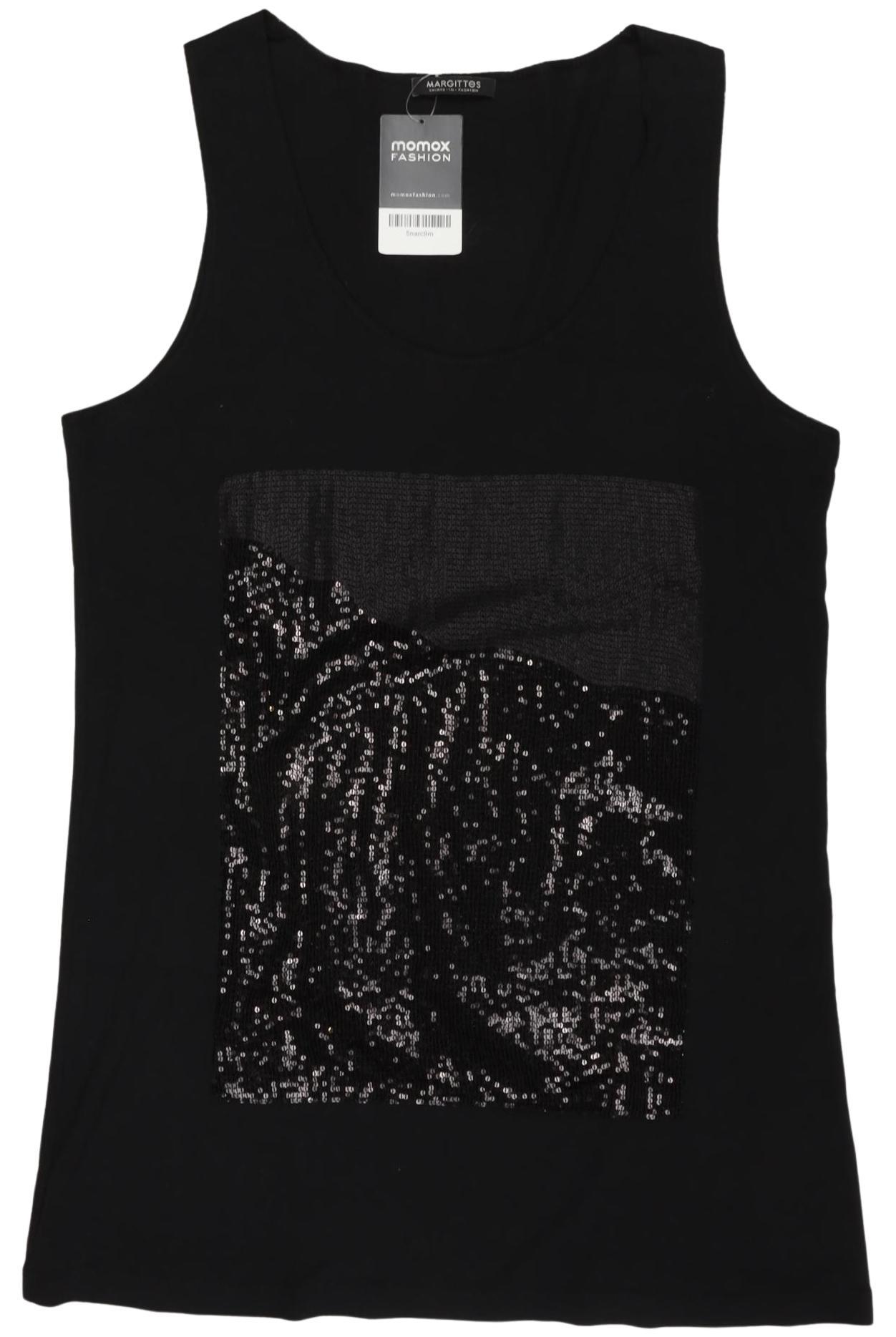 

Margittes Damen Top, schwarz, Gr. 42