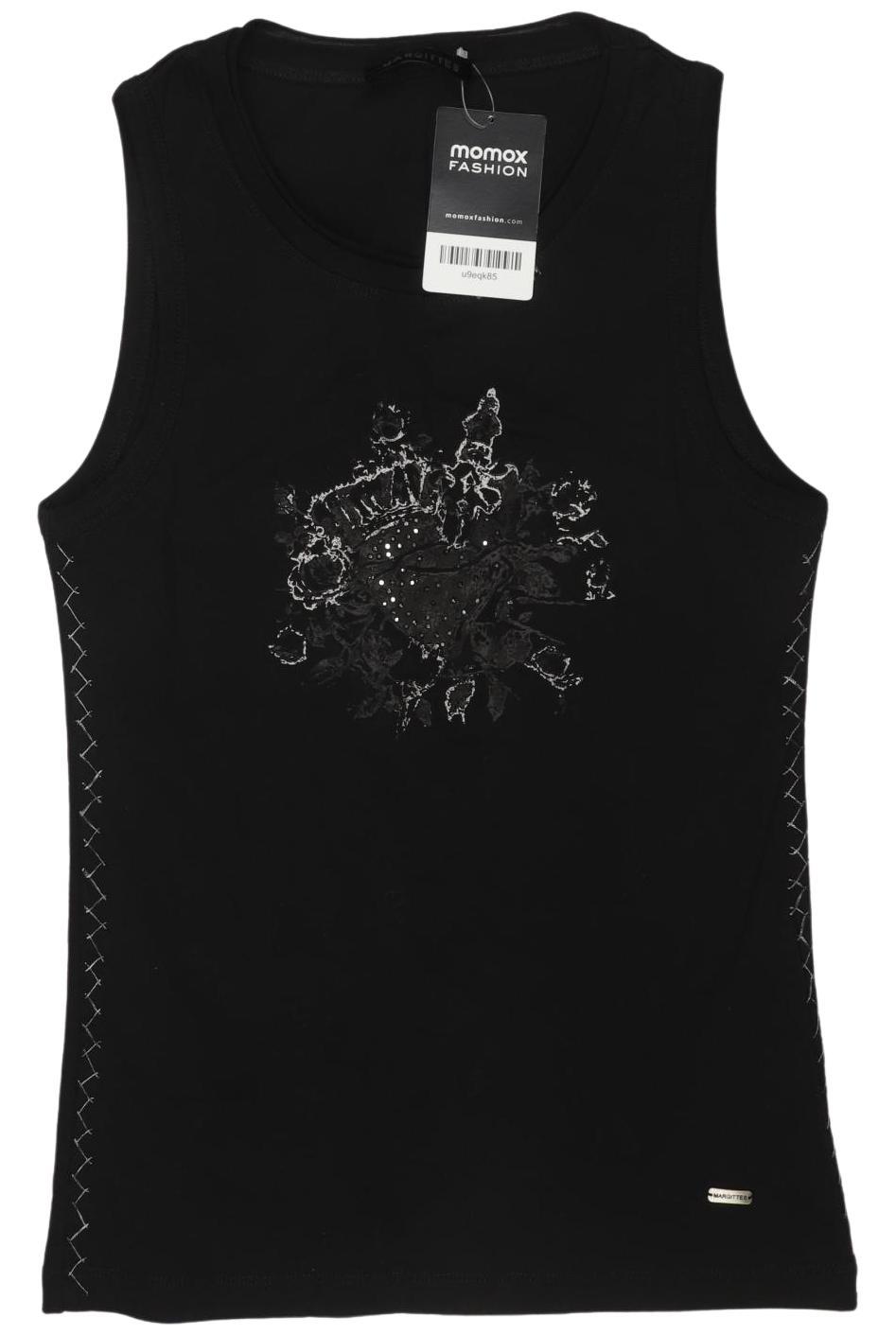 

Margittes Damen Top, schwarz, Gr. 38