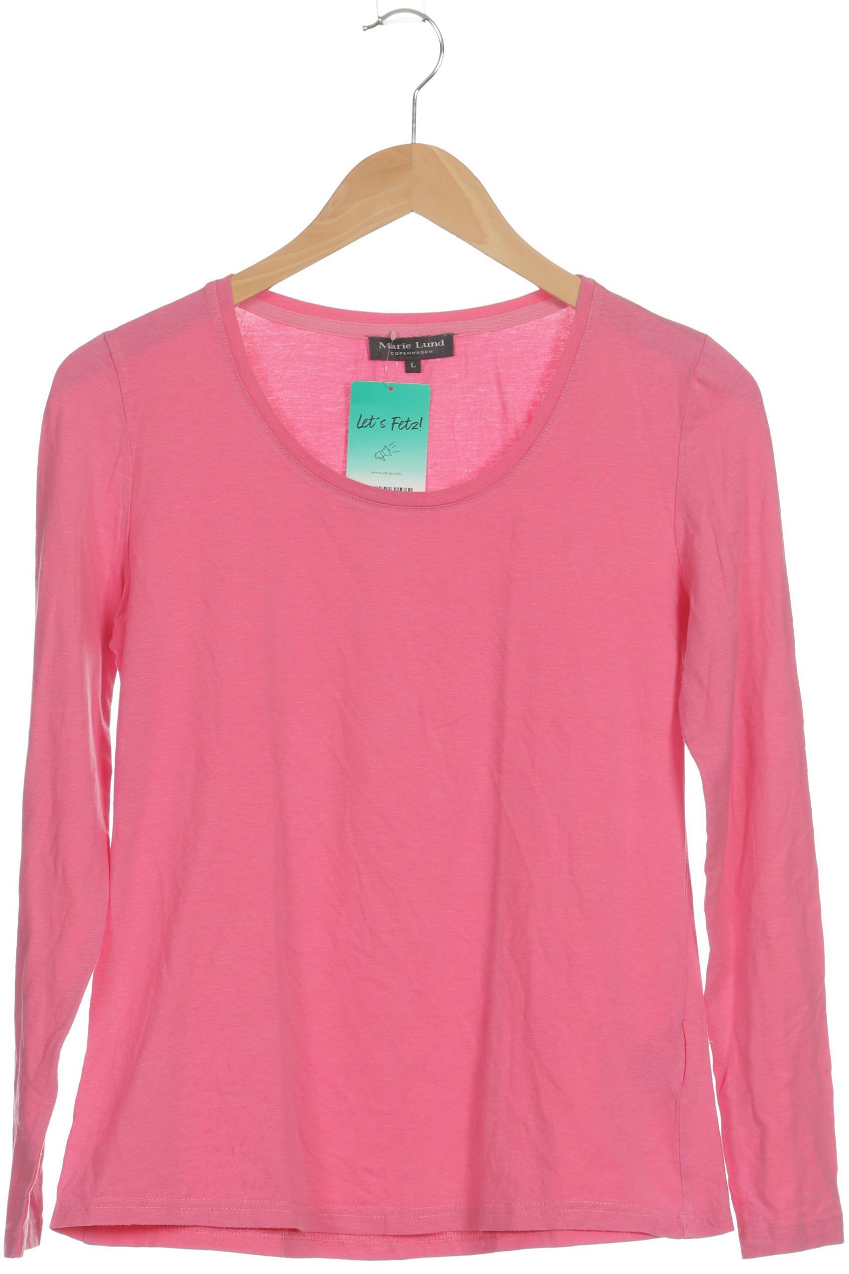 

Marie Lund Damen Langarmshirt, pink, Gr.