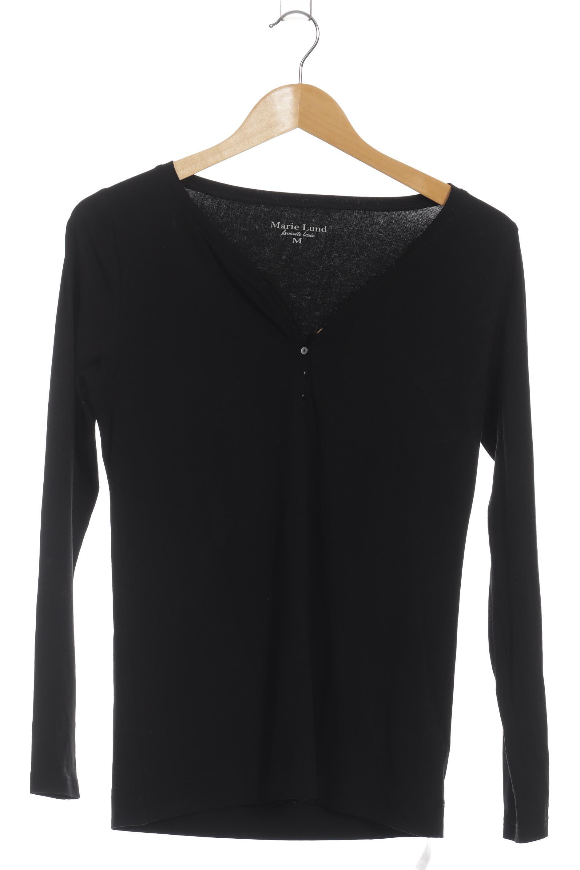 

Marie Lund Damen Langarmshirt, schwarz, Gr.