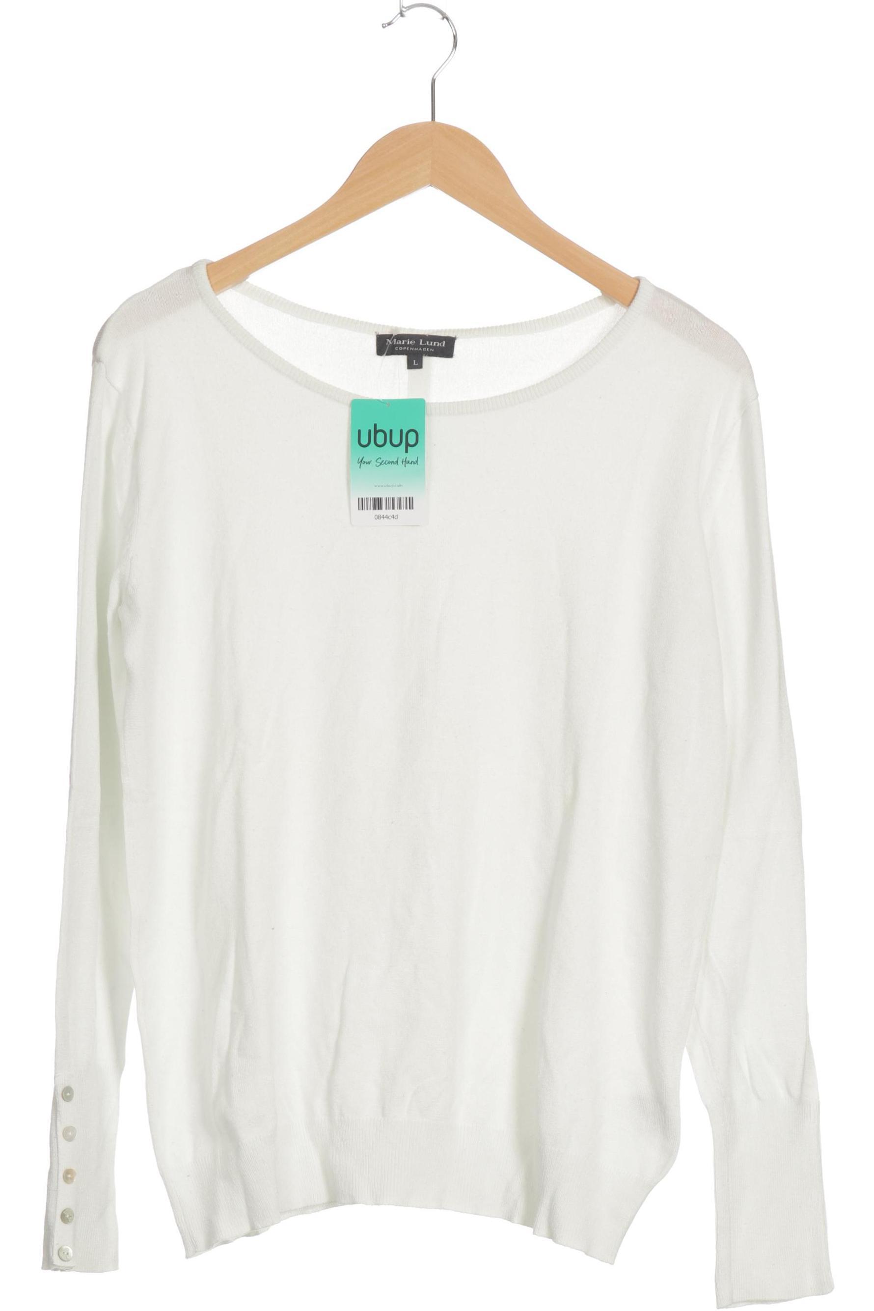 

Marie Lund Damen Pullover, weiß, Gr.