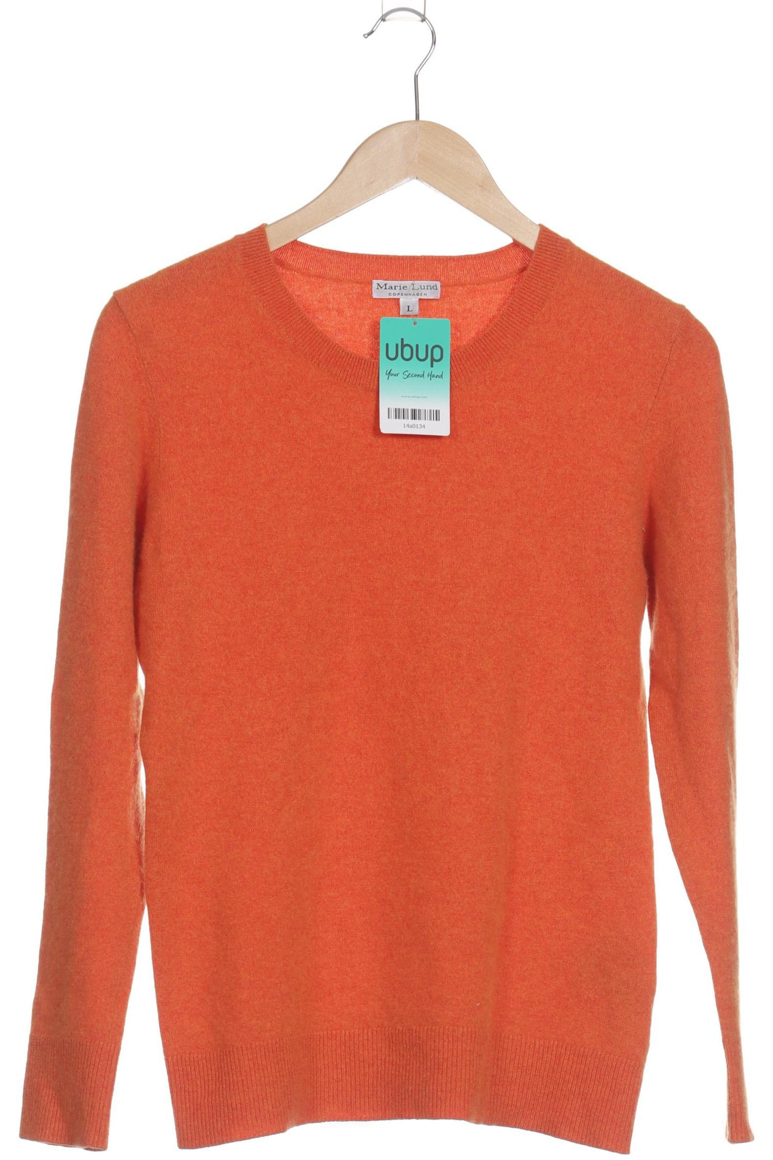 

Marie Lund Damen Pullover, orange, Gr.