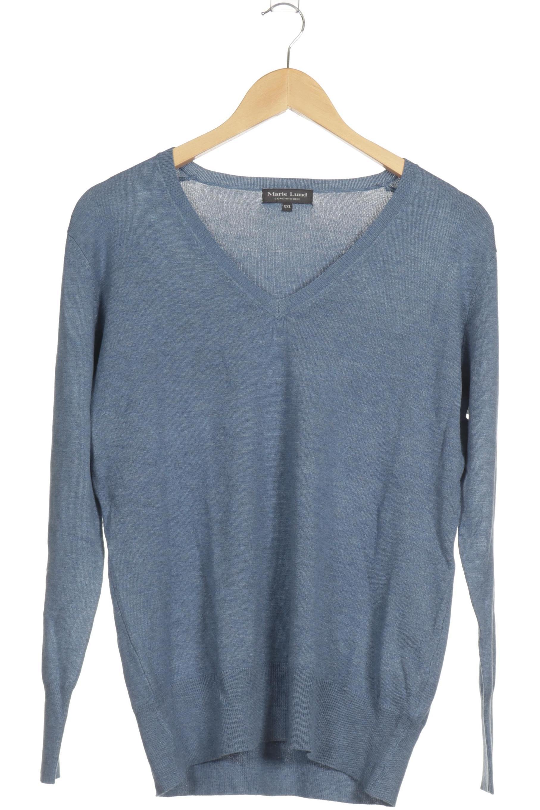 

Marie Lund Damen Pullover, blau, Gr.