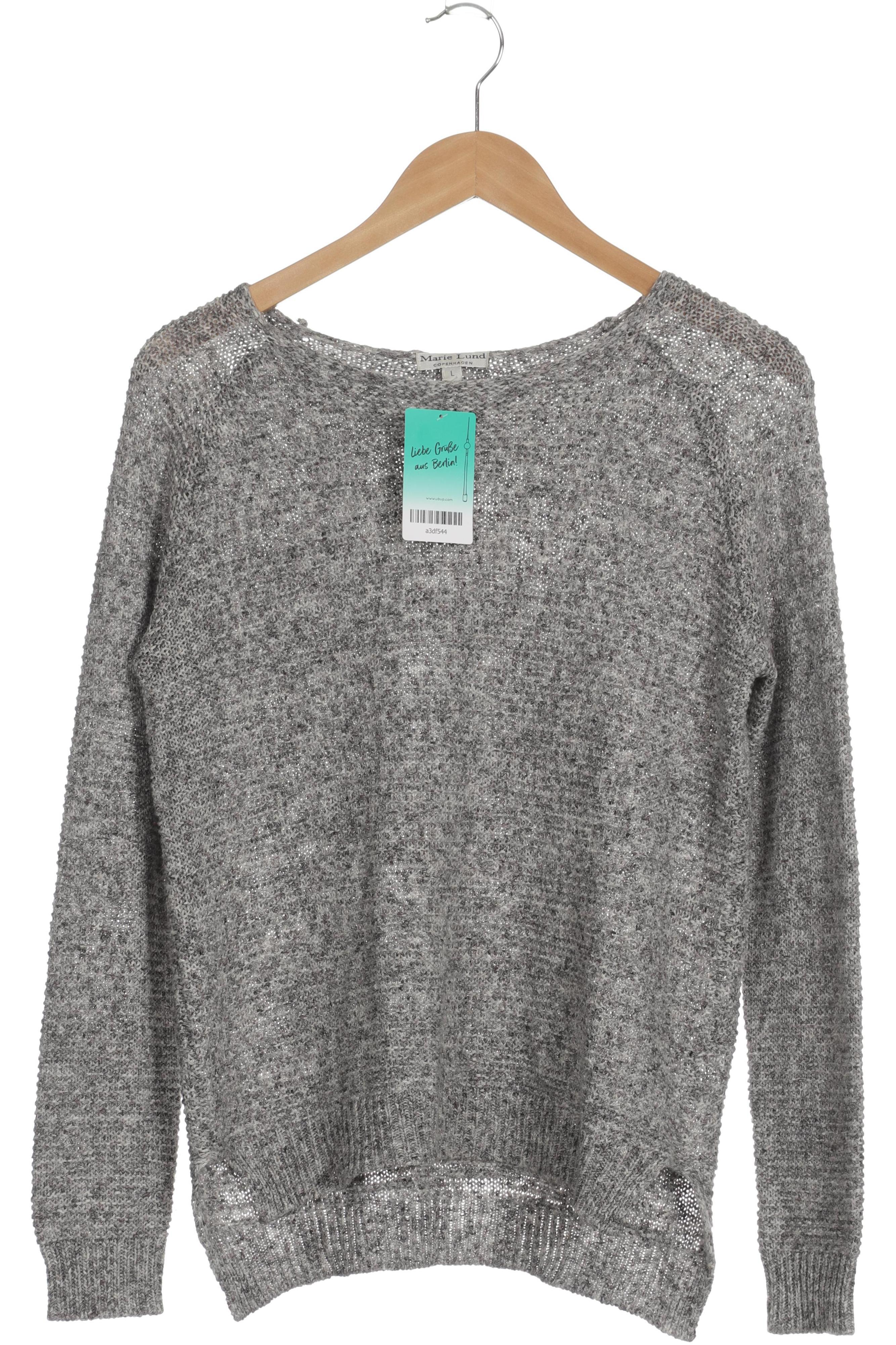 

Marie Lund Damen Pullover, grau, Gr.