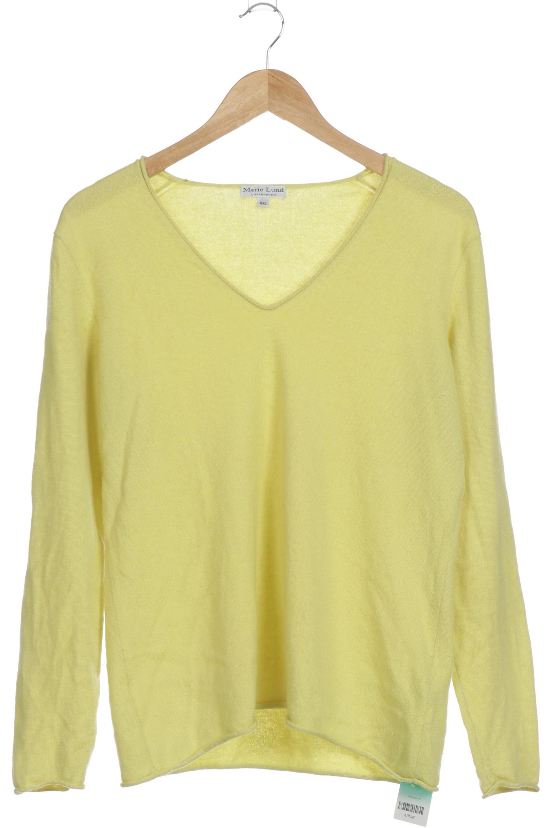 

Marie Lund Damen Pullover, gelb, Gr.