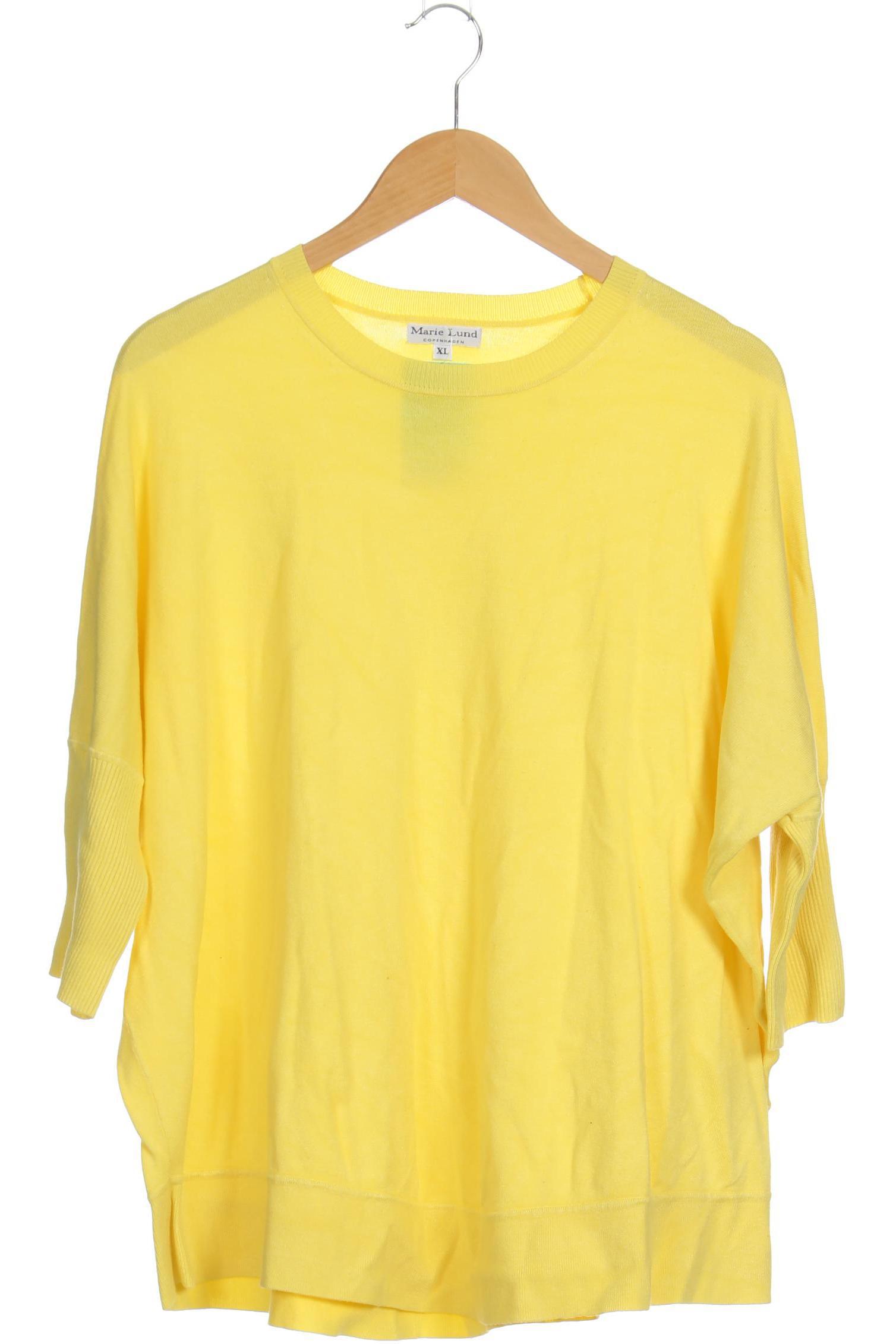 

Marie Lund Damen Pullover, gelb, Gr.