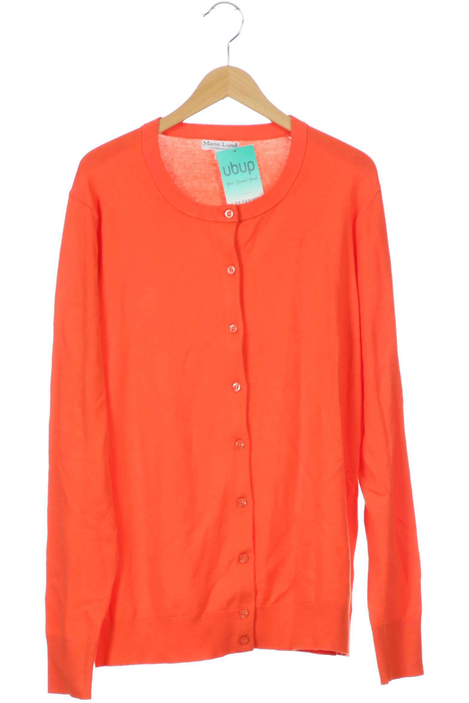 

Marie Lund Damen Strickjacke, orange, Gr.