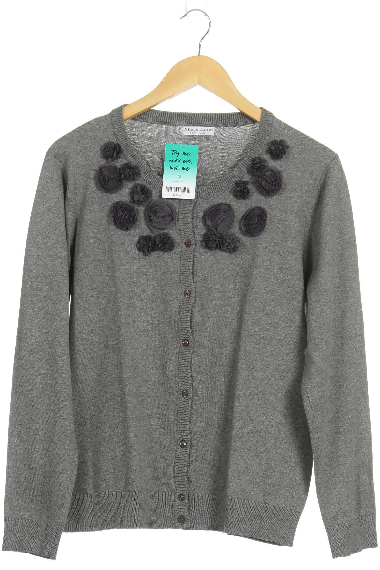 

Marie Lund Damen Strickjacke, grau, Gr.