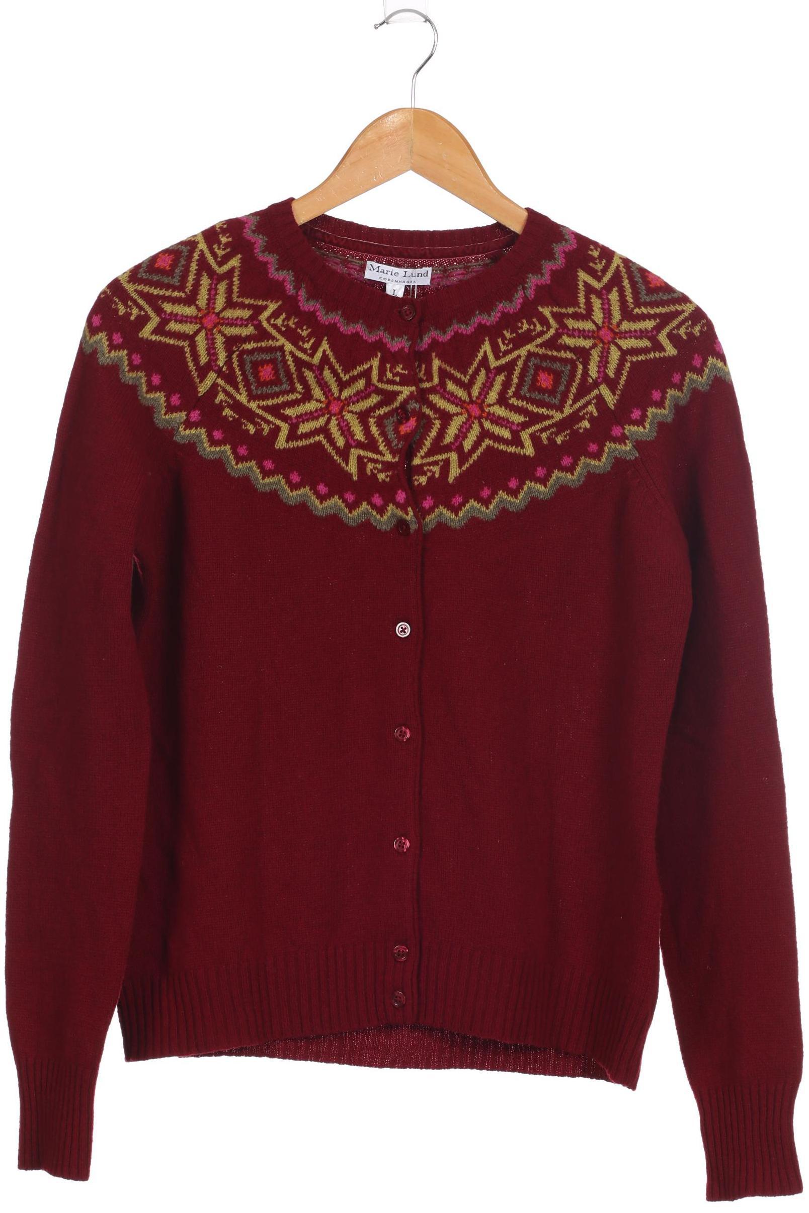 

Marie Lund Damen Strickjacke, rot, Gr.
