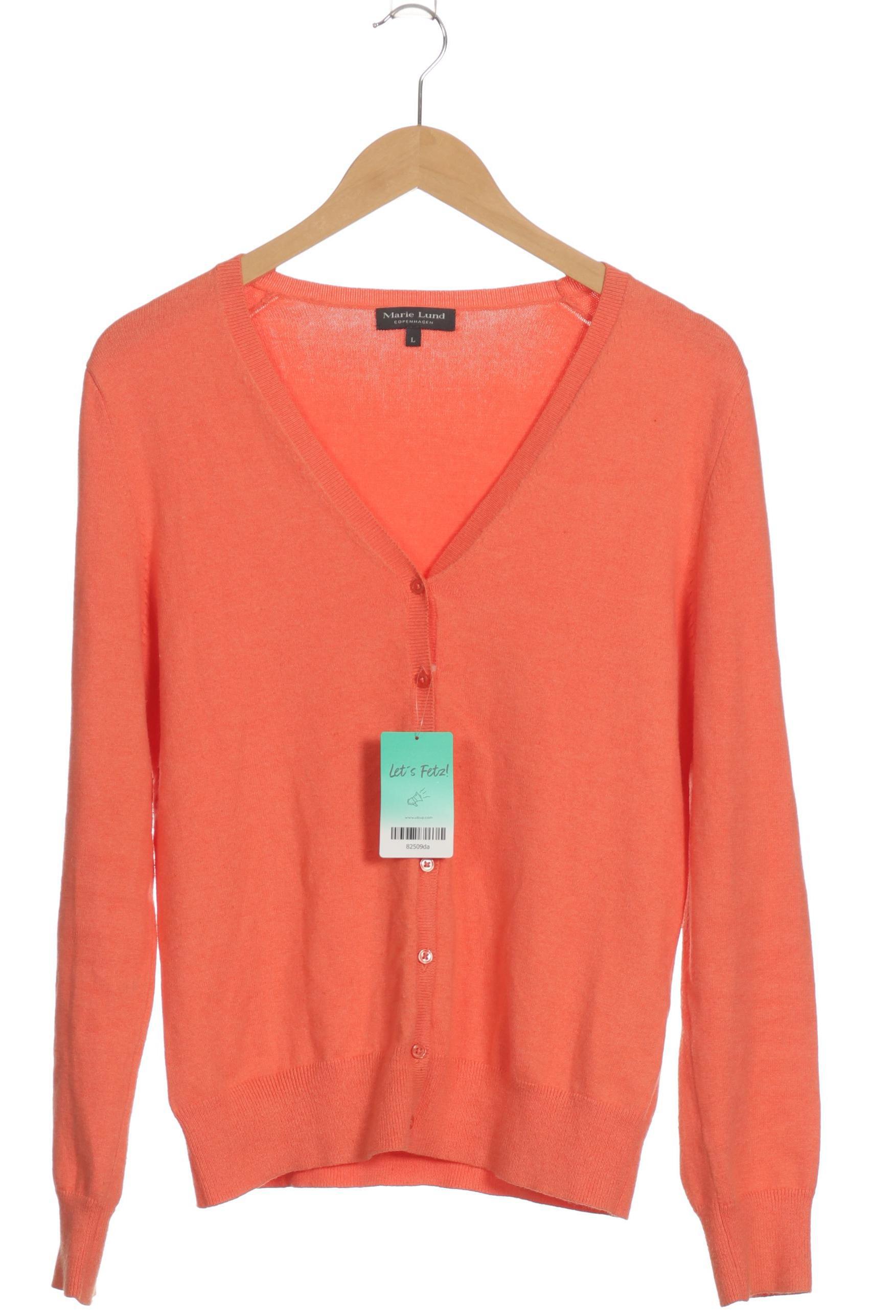

Marie Lund Damen Strickjacke, orange, Gr.