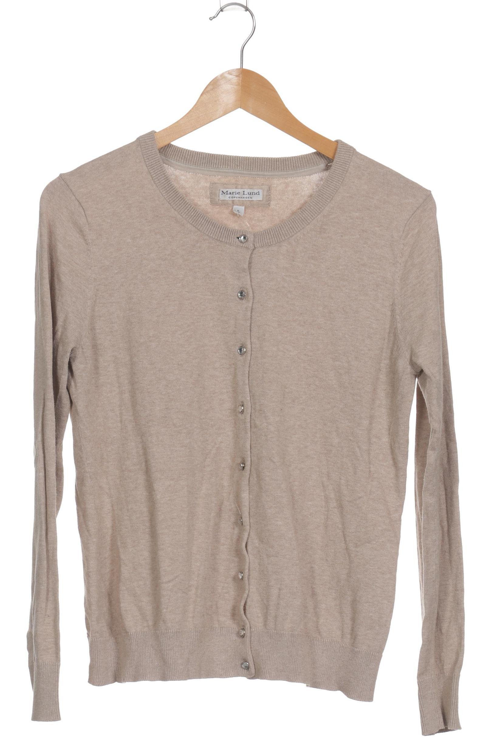 

Marie Lund Damen Strickjacke, beige, Gr.