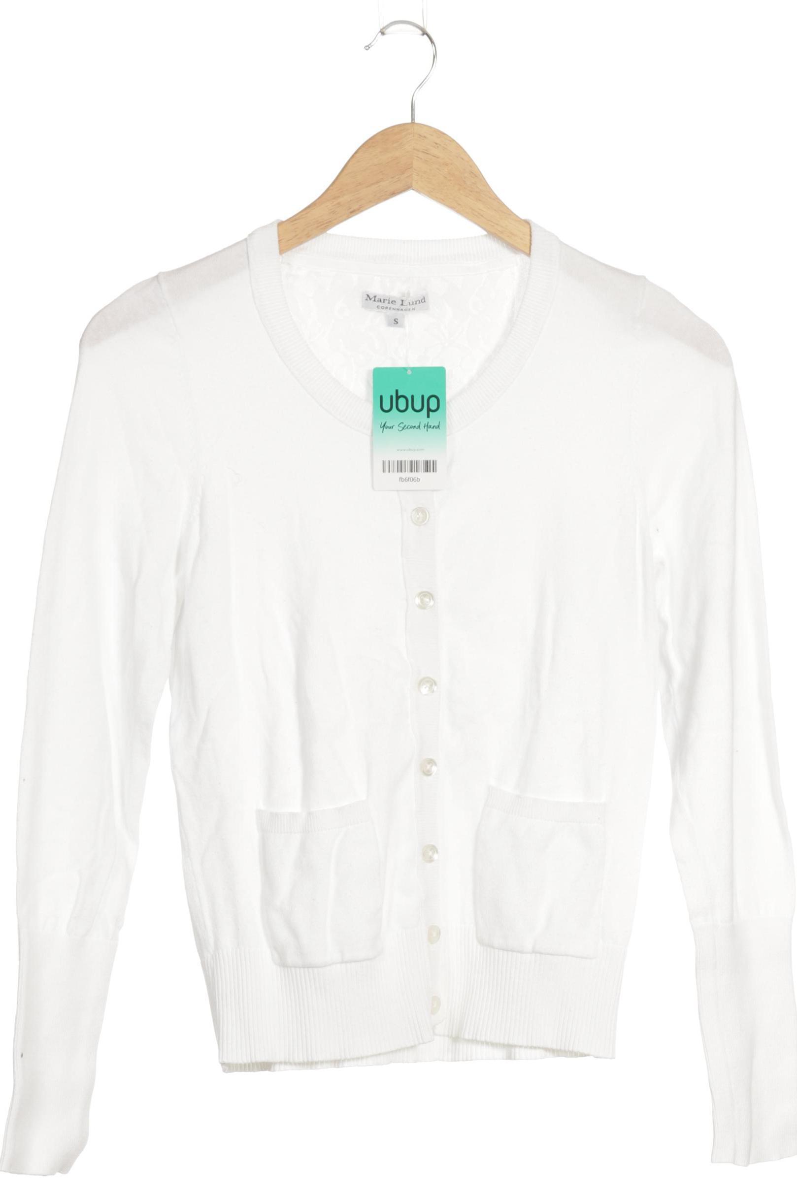 

Marie Lund Damen Strickjacke, weiß, Gr.