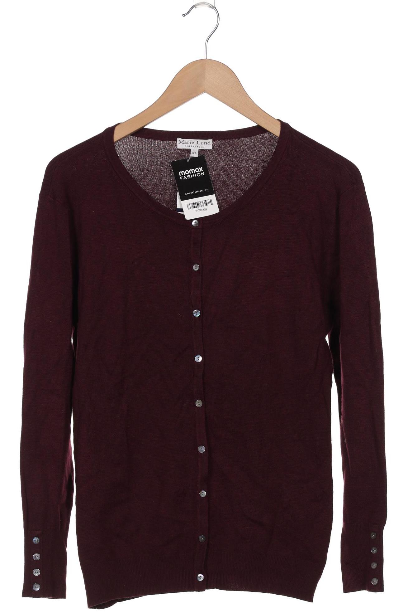

Marie Lund Damen Strickjacke, bordeaux, Gr. 44