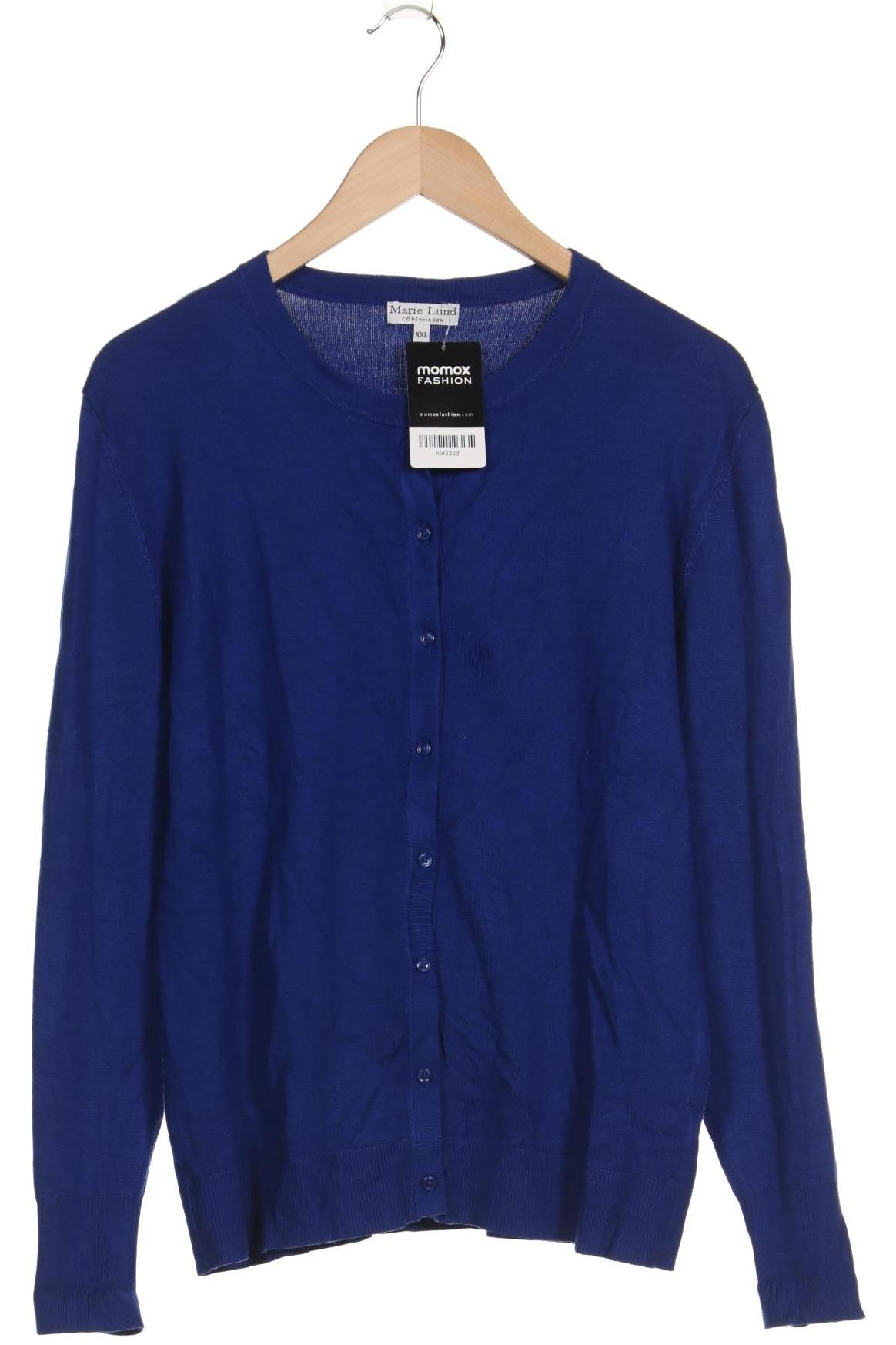 

Marie Lund Damen Strickjacke, blau, Gr. 46